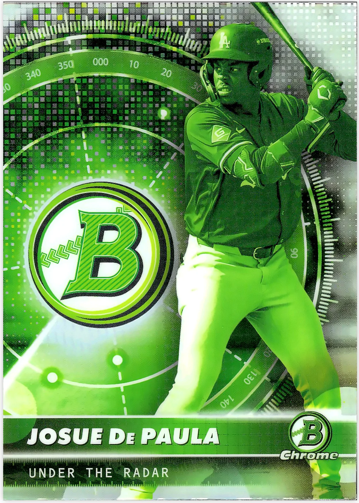 Josue De Paula #UR-14 Under the Radar 2026 Baseball baseball card - Front