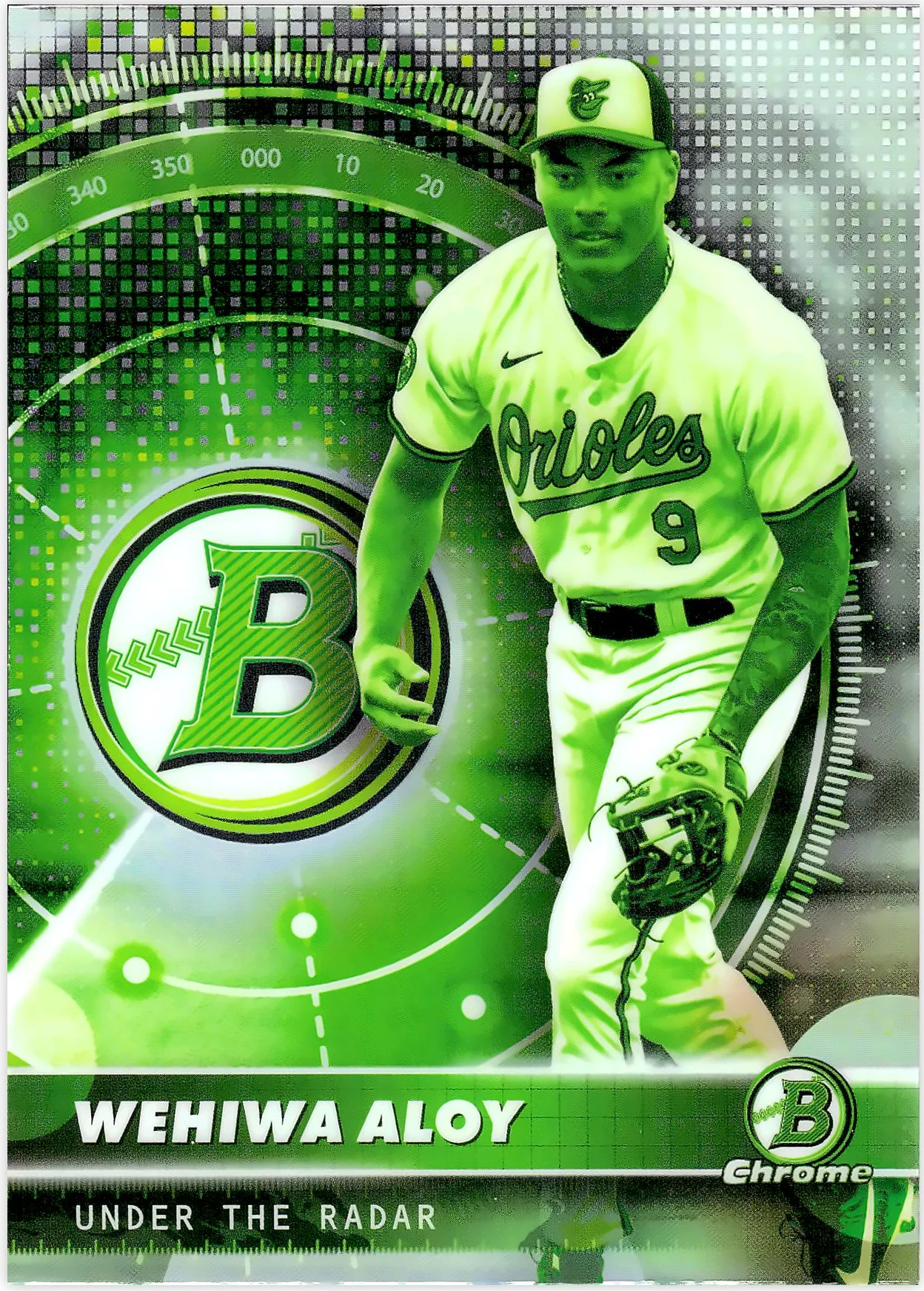 Wehiwa Aloy #UR-17 Under the Radar 2026 Baseball baseball card - Front