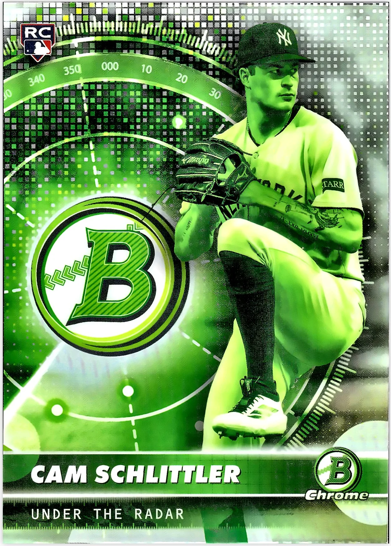 Cam Schlittler #UR-2 Under the Radar Rookie Card 2026 Baseball baseball rookie card - Front