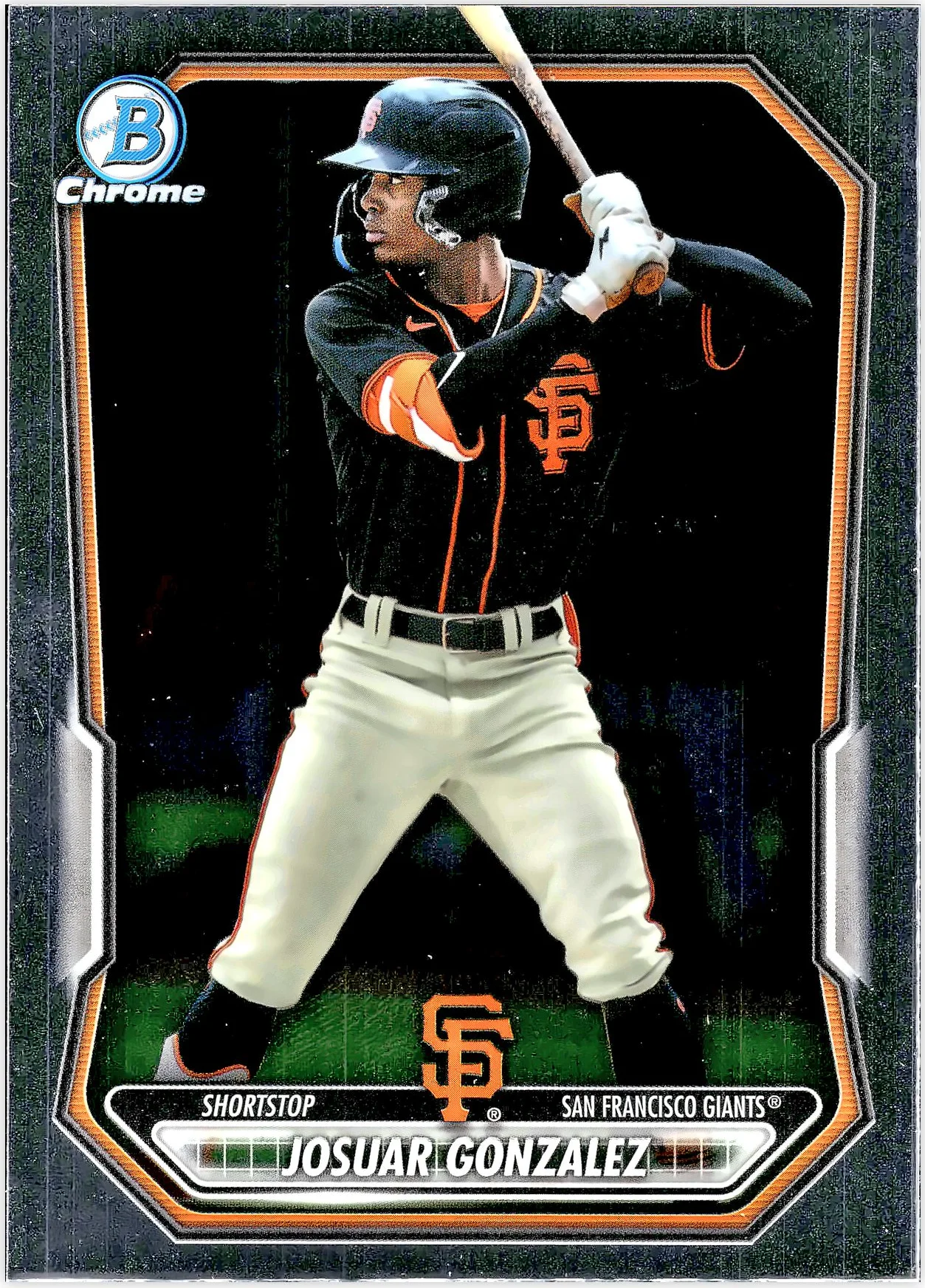 Josuar Gonzalez #BCP-56 2026 Baseball baseball card - Front