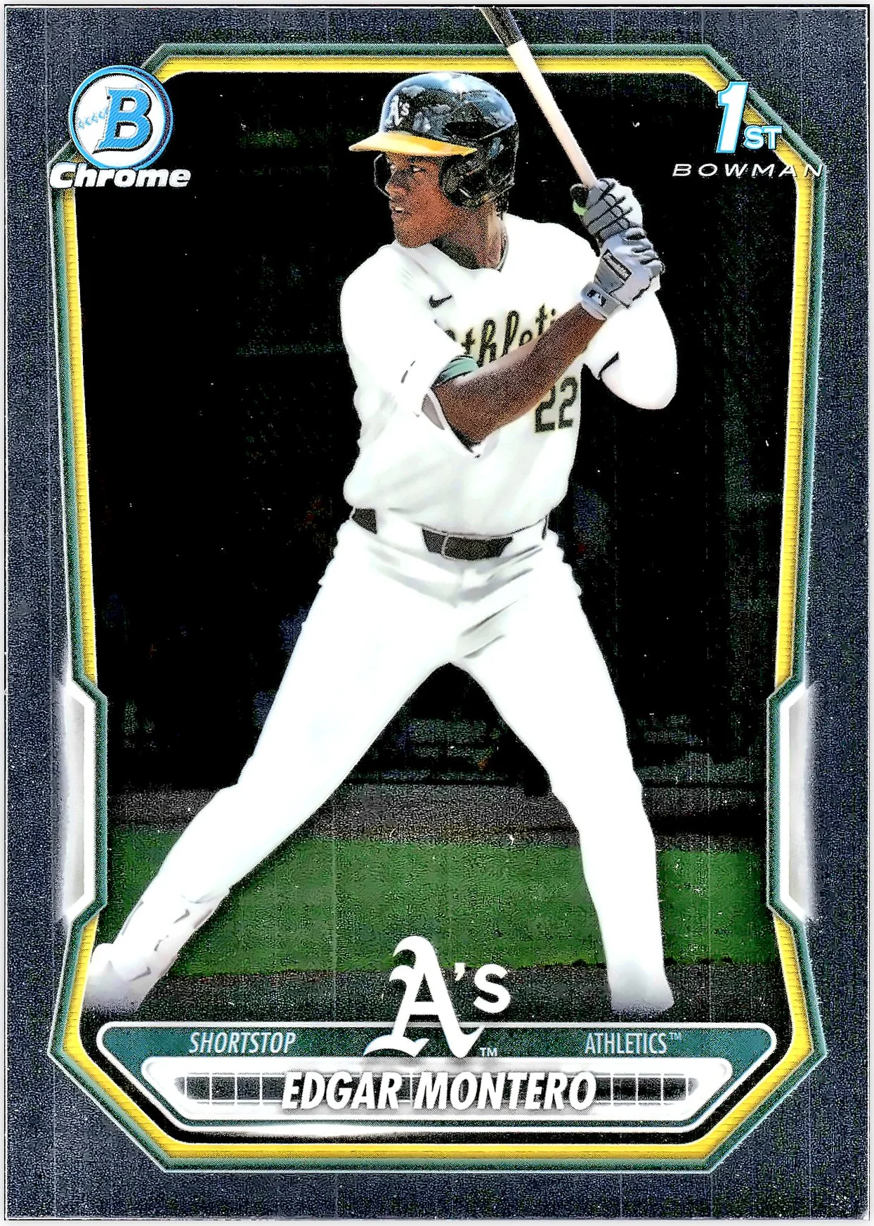 Edgar Montero #BCP-139 2026 Baseball baseball card - Front