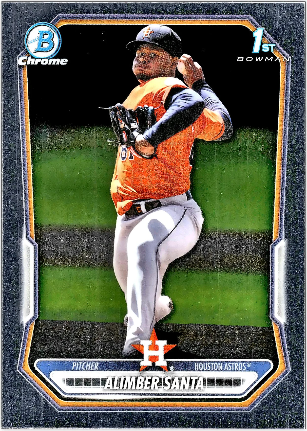 Alimber Santa #BCP-30 2026 Baseball baseball card - Front