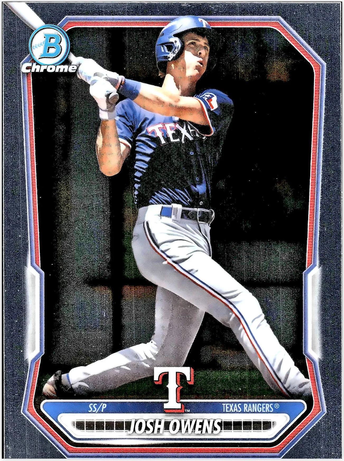 Josh Owens #BCP-62 2026 Baseball baseball card - Front