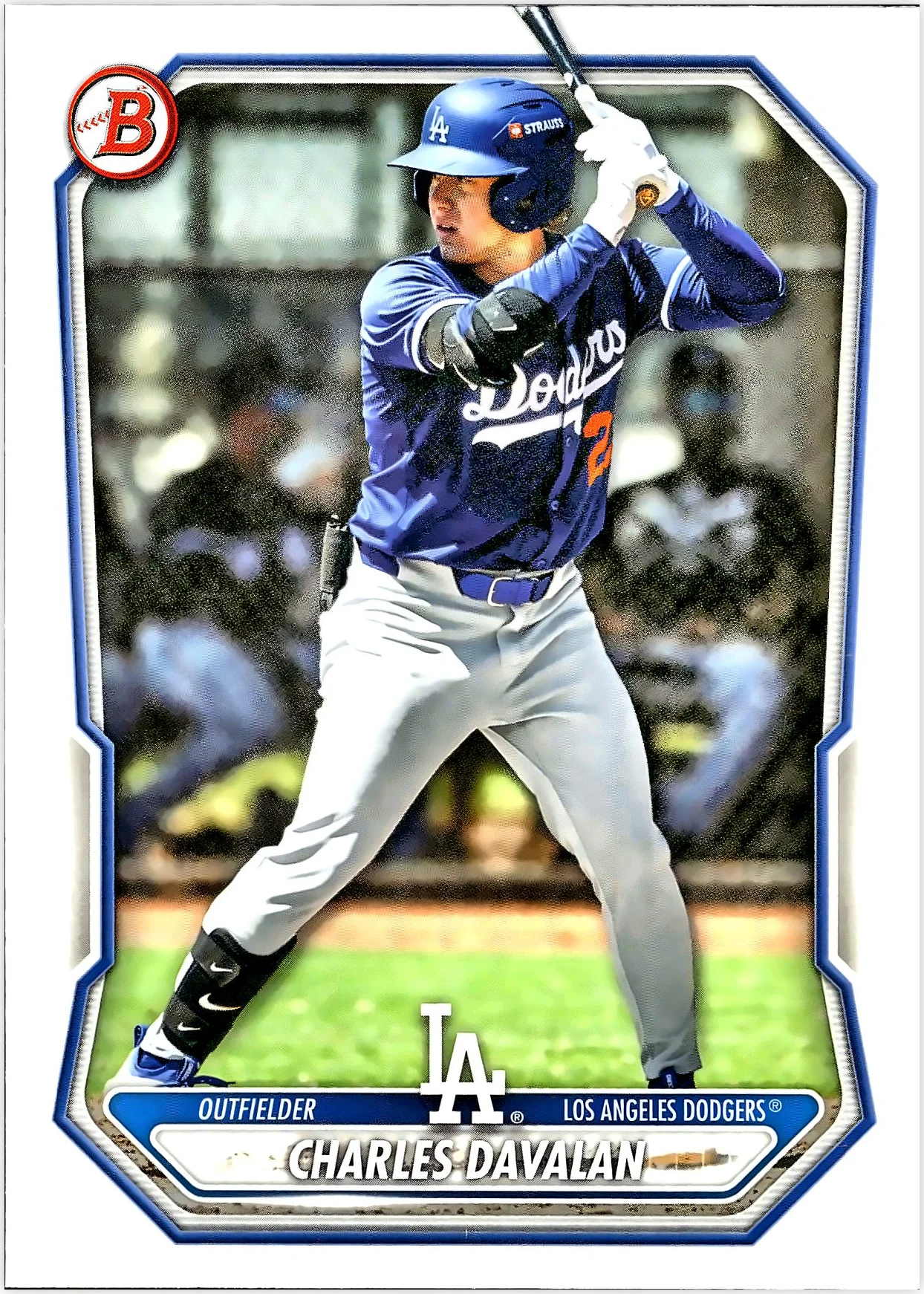 Charles Davalan #BP-73 2026 Baseball baseball card - Front