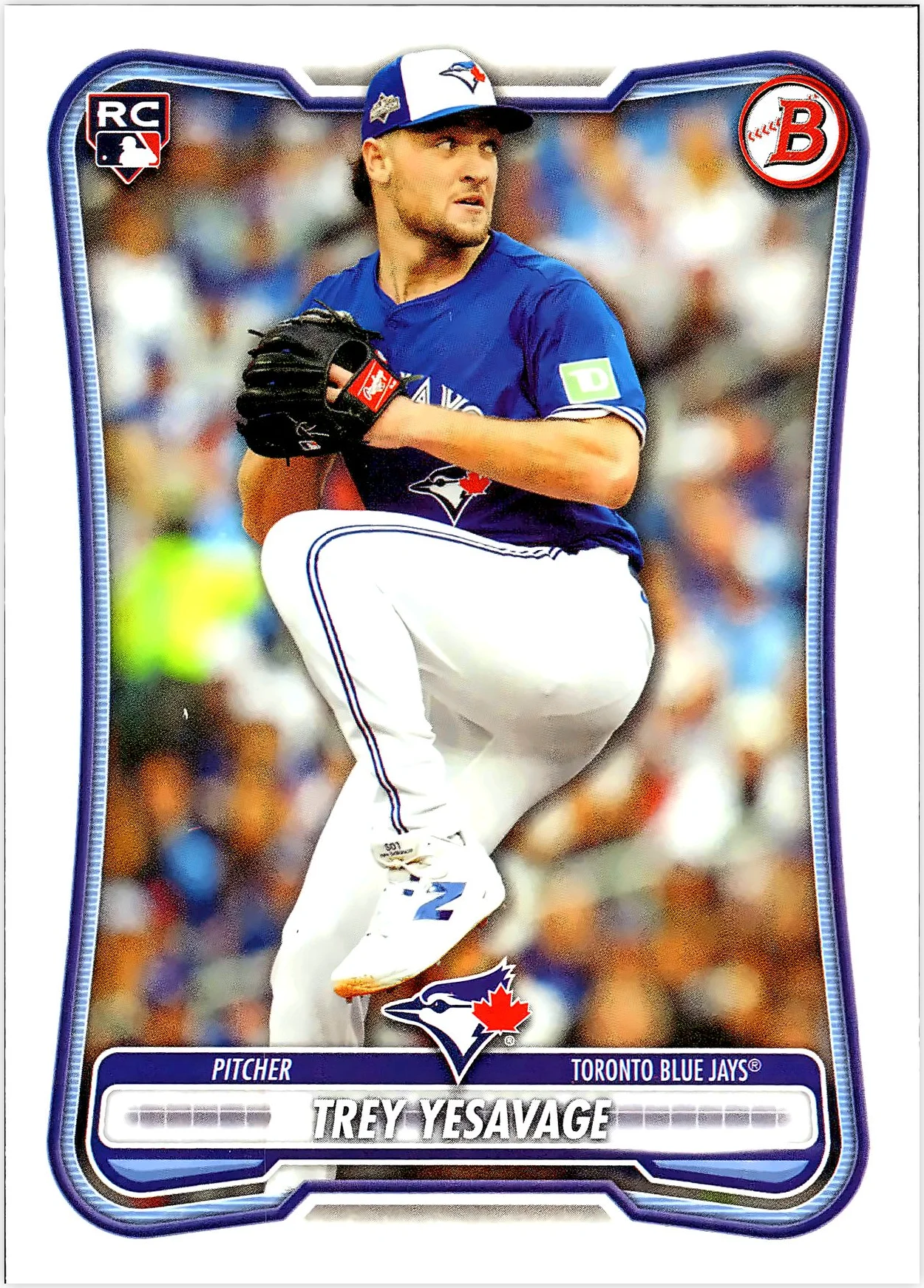 Trey Yesavage #41 Rookie Card 2026 Baseball baseball rookie card - Front