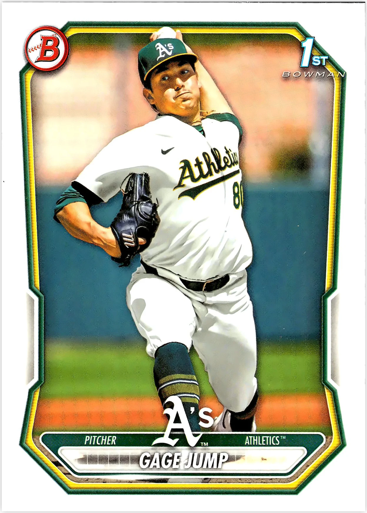 Gage Jump #BP-15 2026 Baseball baseball card - Front