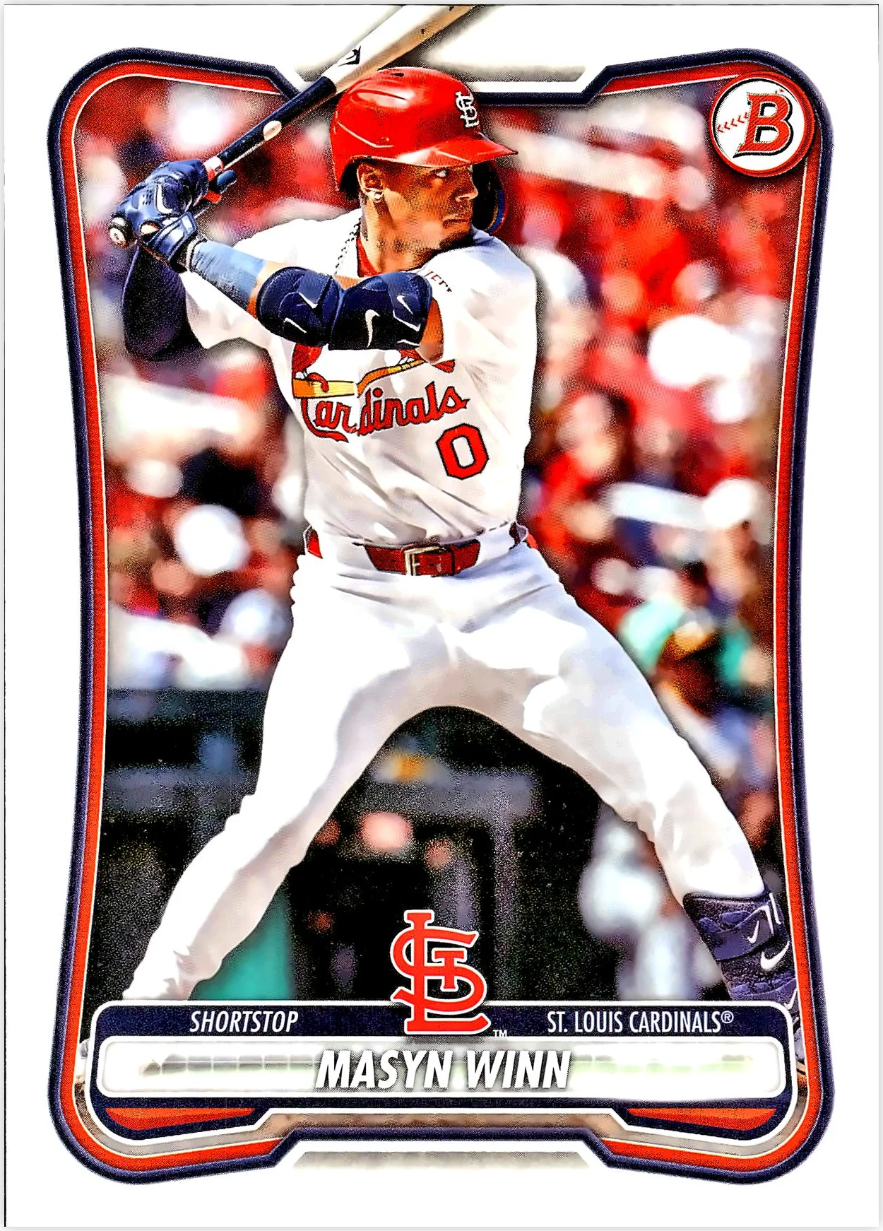 Masyn Winn #72 2026 Baseball baseball card - Front