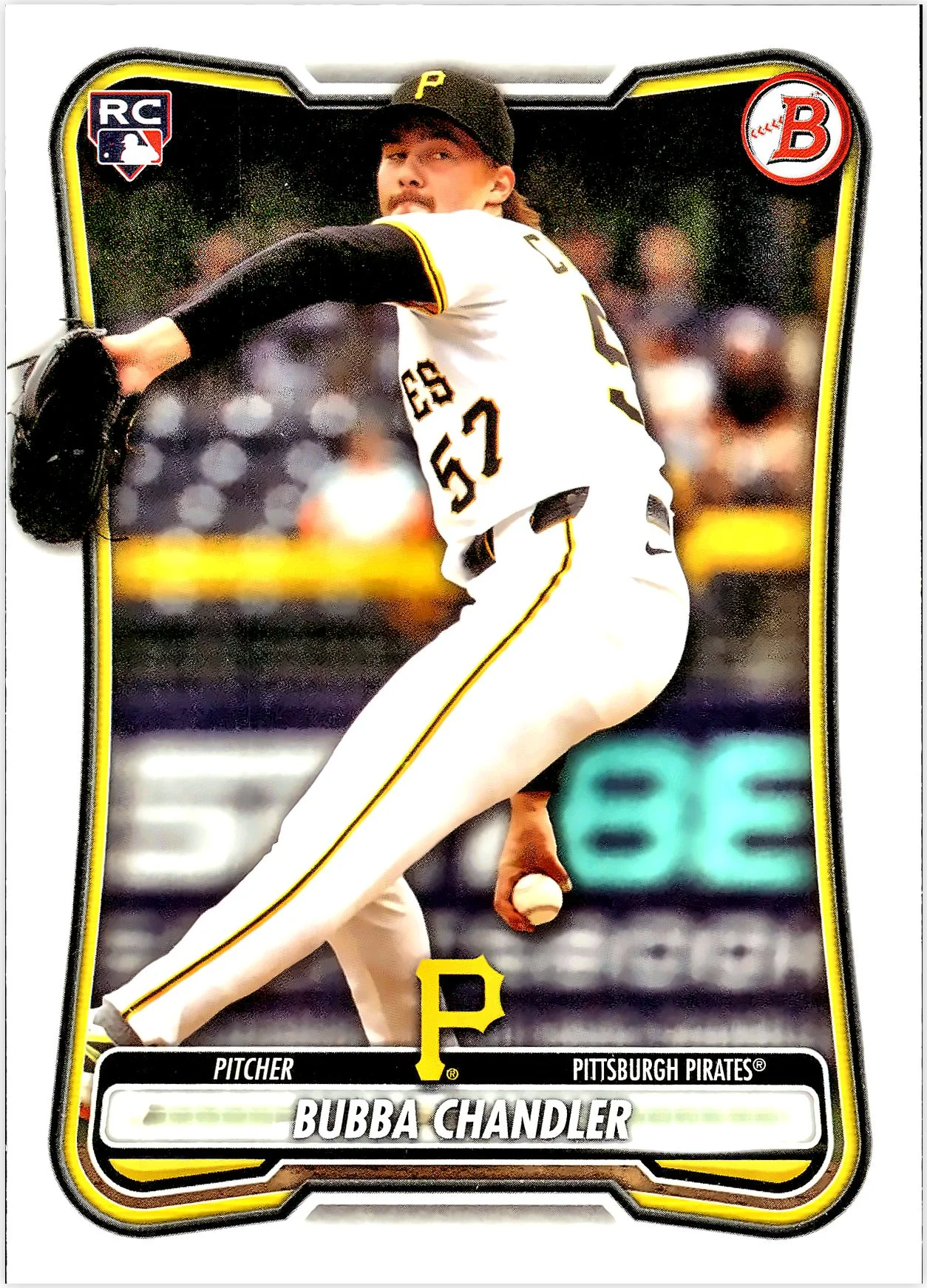 Bubba Chandler #83 Rookie Card 2026 Baseball baseball rookie card - Front