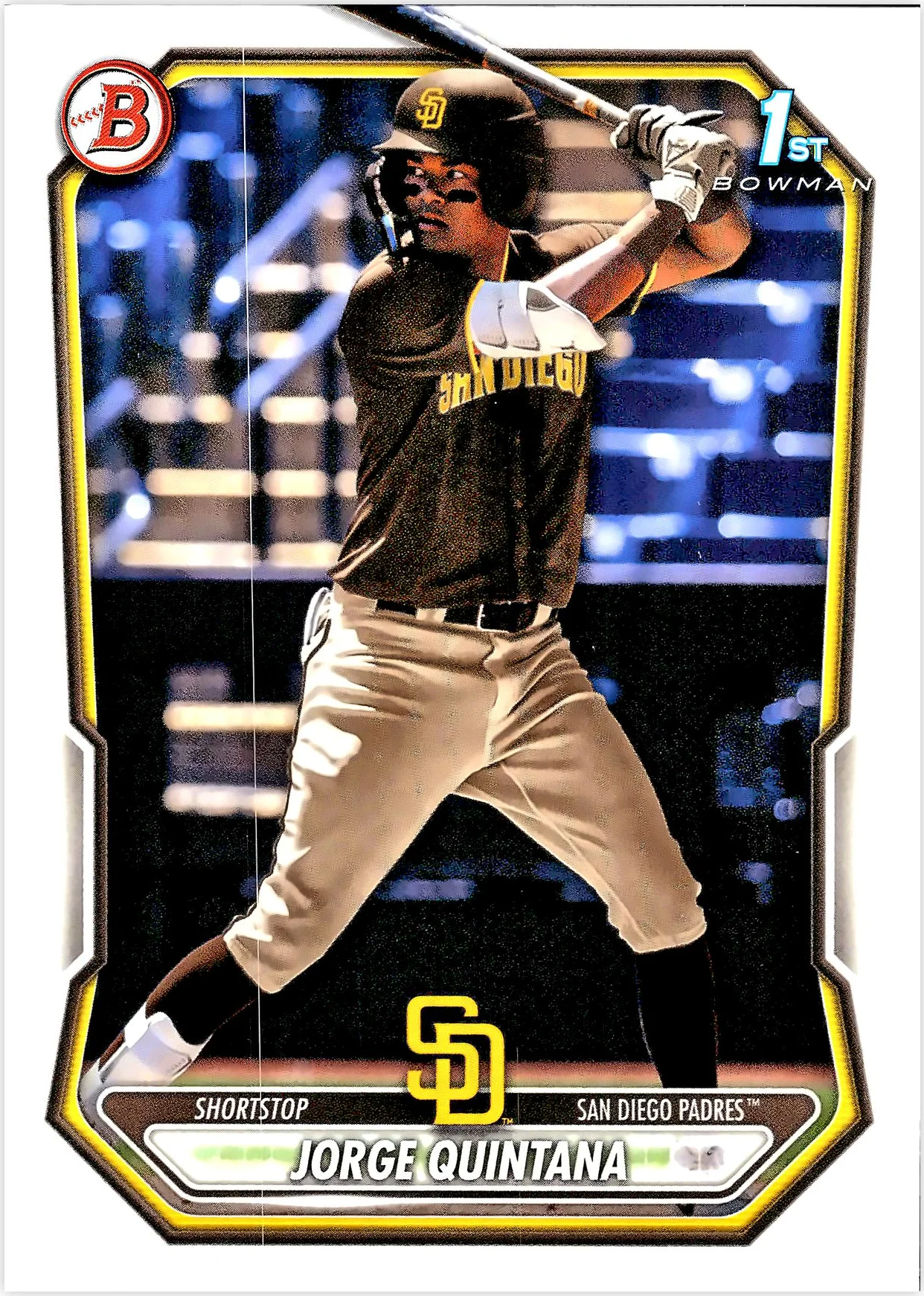 Jorge Quintana #BP-93 2026 Baseball baseball card - Front