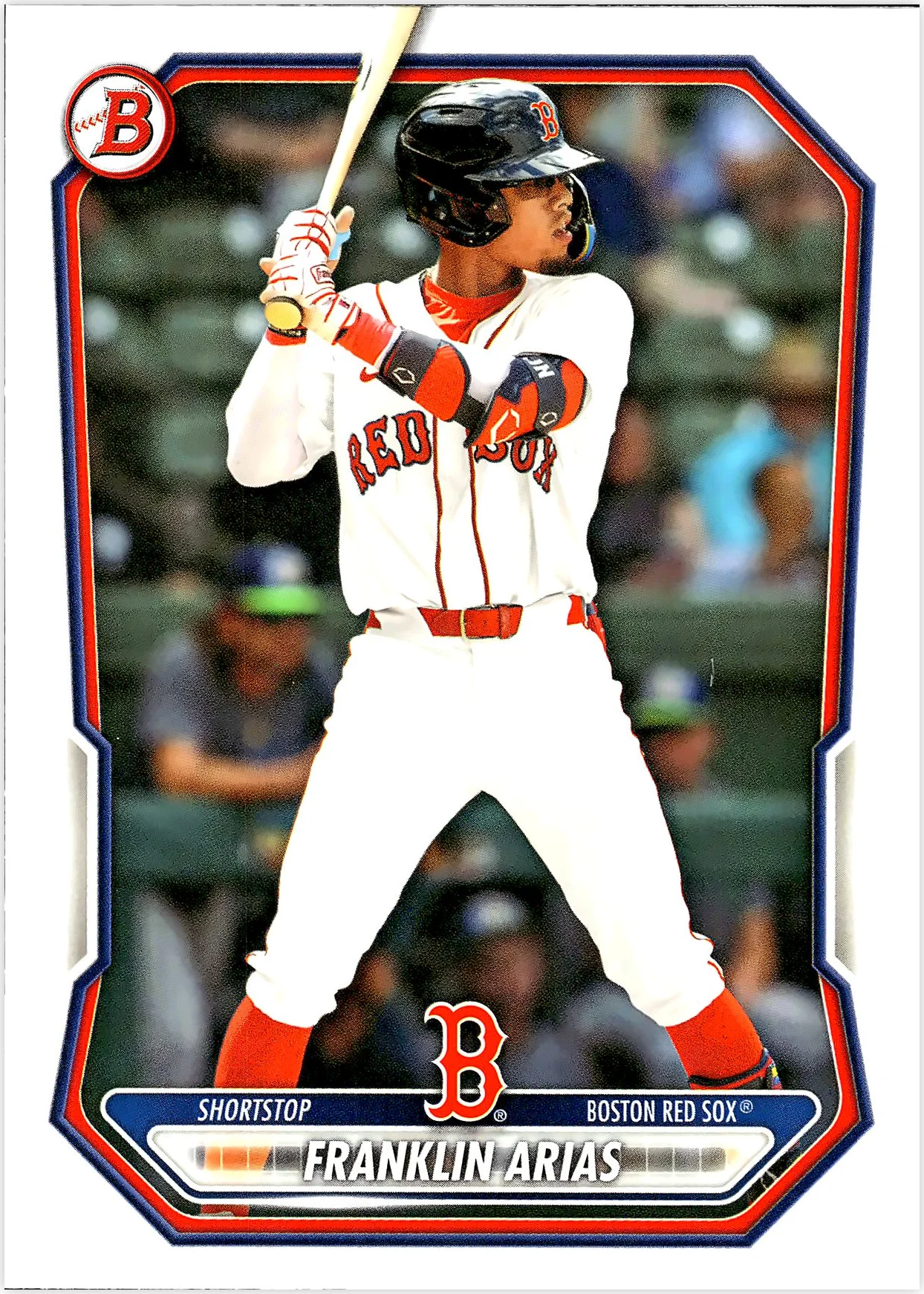 Franklin Arias #BP-27 2026 Baseball baseball card - Front