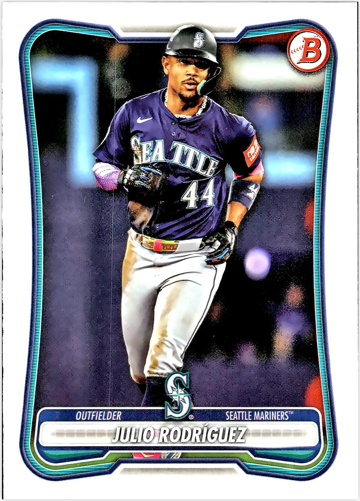 Julio Rodríguez #5 2026 Baseball baseball card - Front