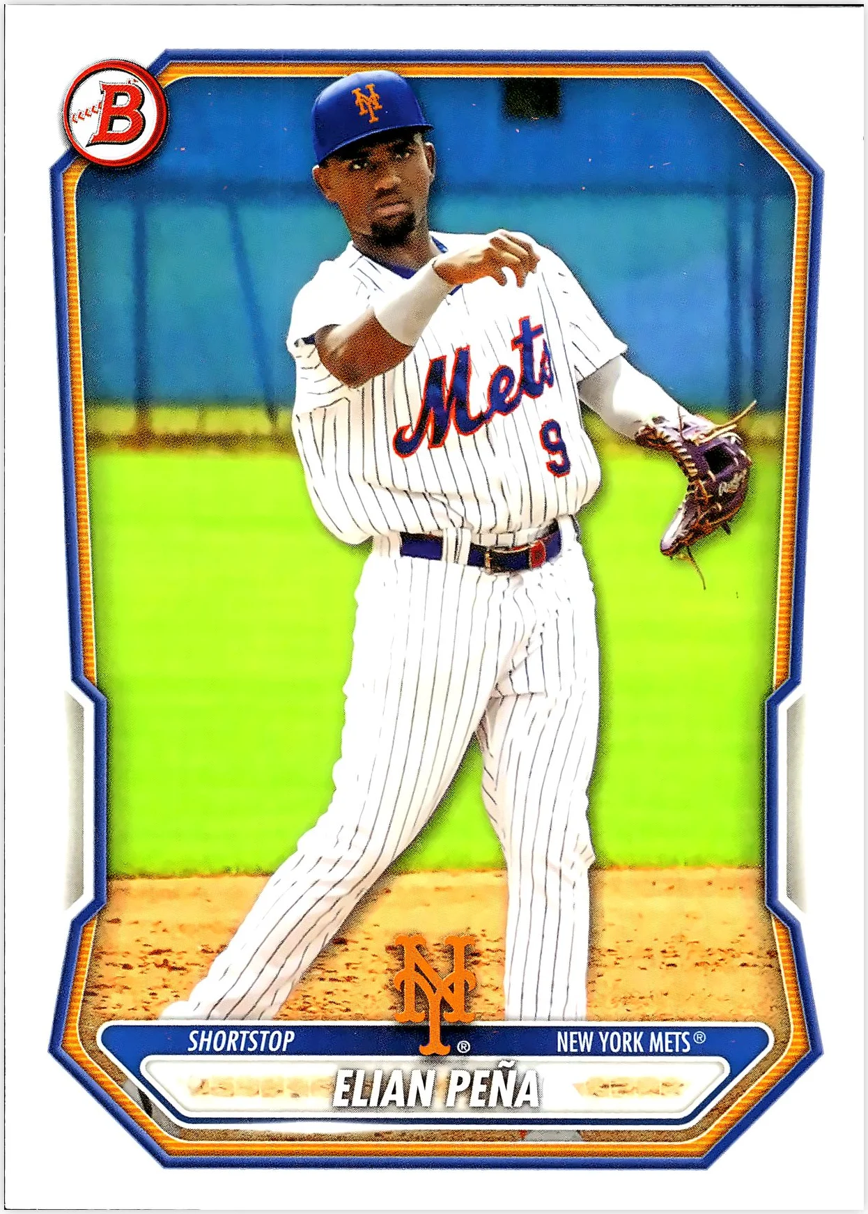 Elian Peña #BP-91 2026 Baseball baseball card - Front
