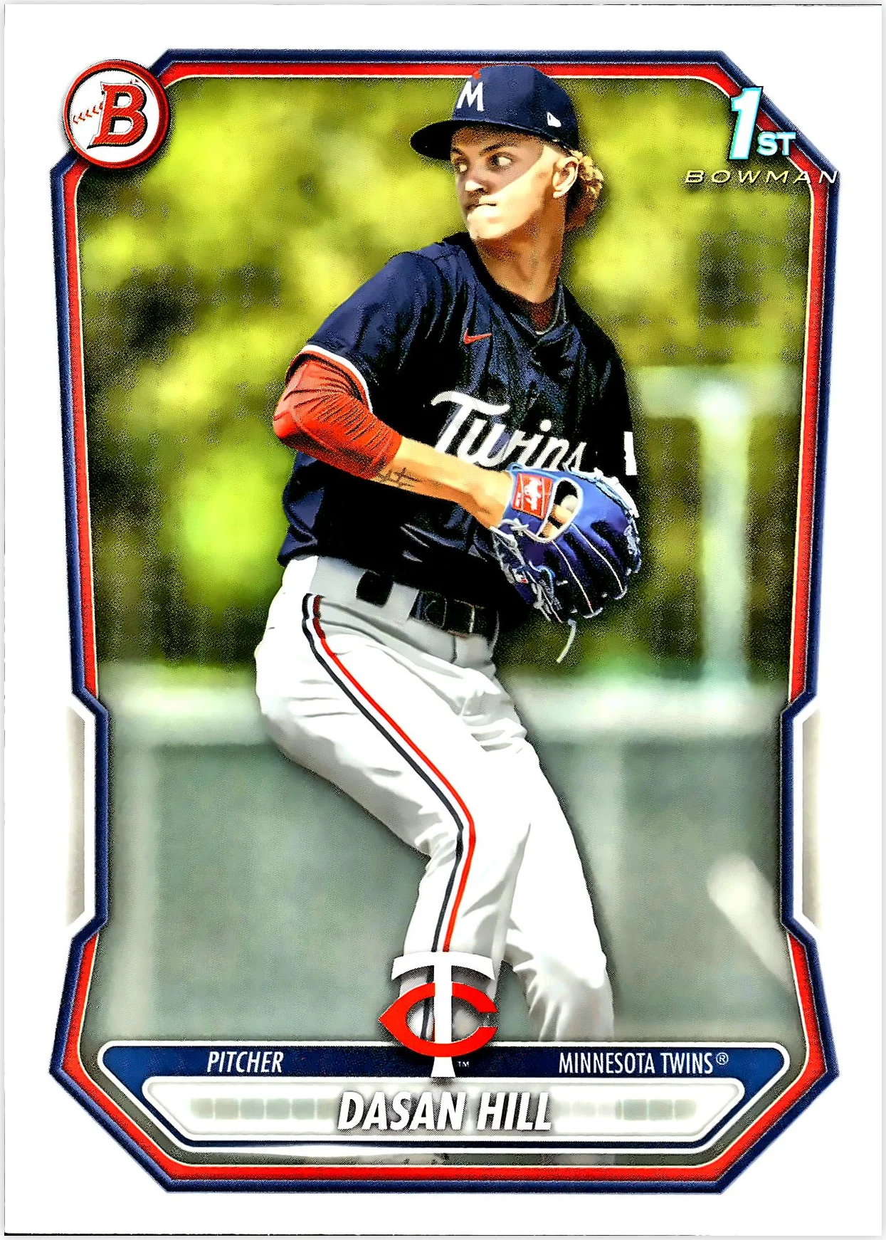 Dasan Hill #BP-88 2026 Baseball baseball card - Front