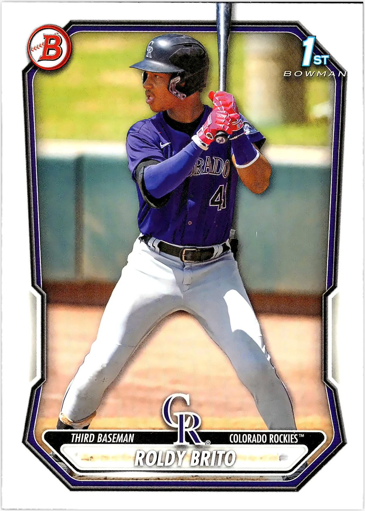 Roldy Brito #BP-21 2026 Baseball baseball card - Front