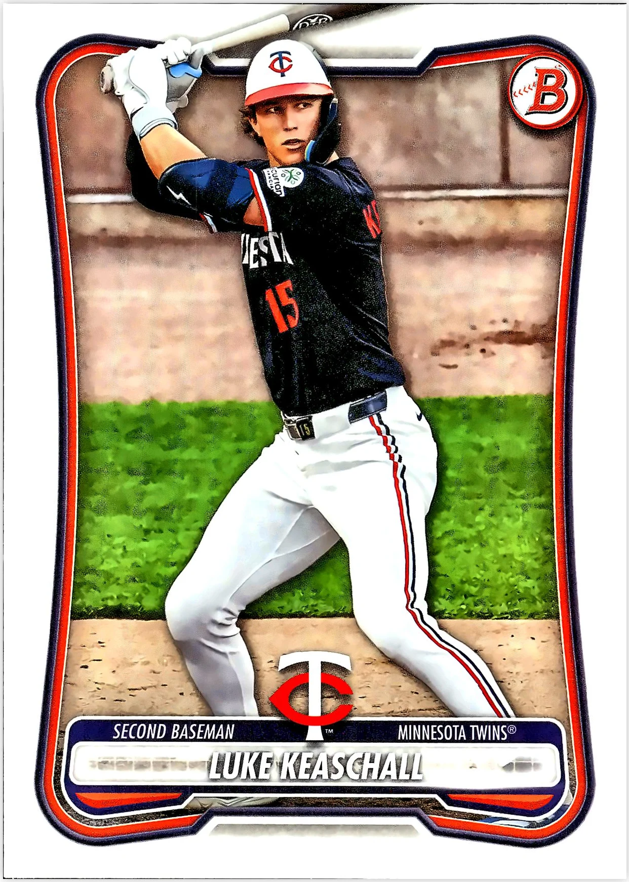 Luke Keaschall #57 2026 Baseball baseball card - Front