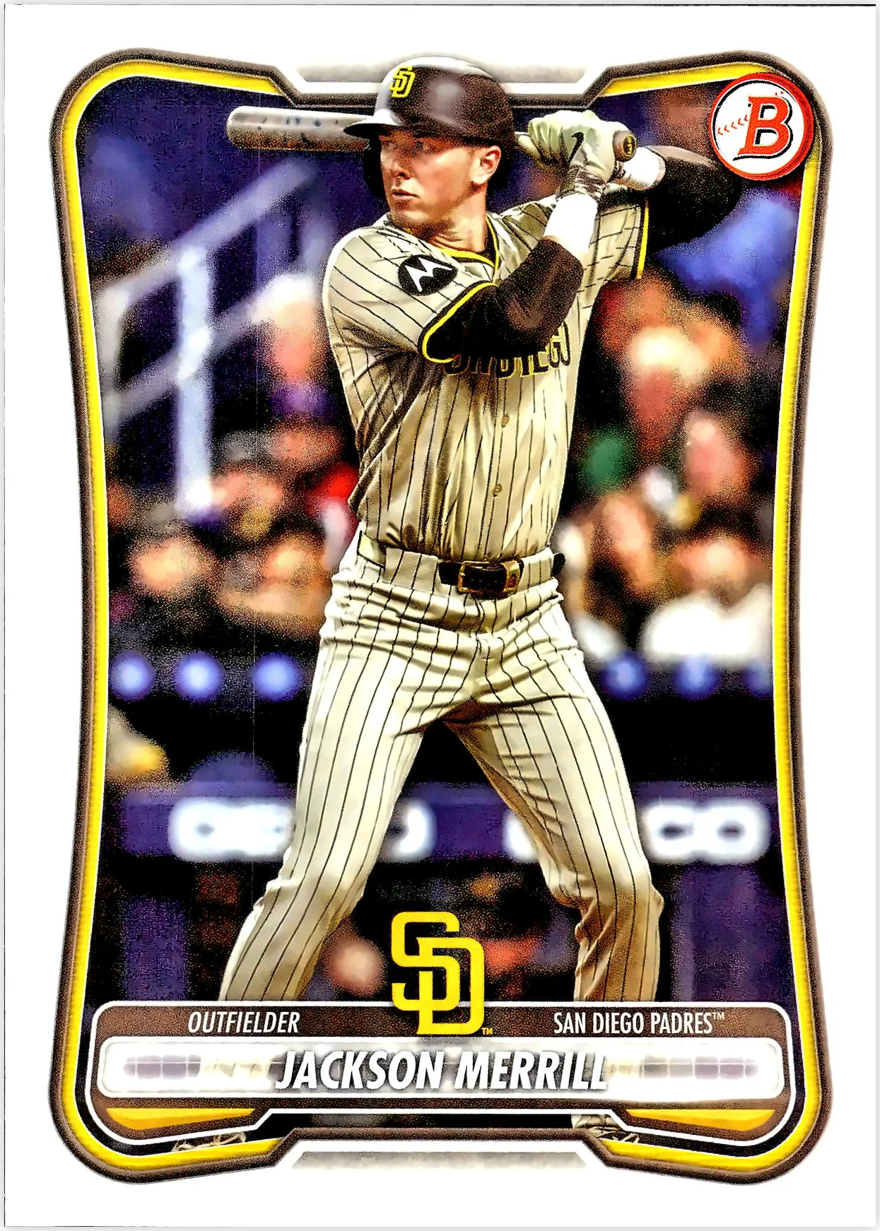 Jackson Merrill #50 2026 Baseball baseball card - Front