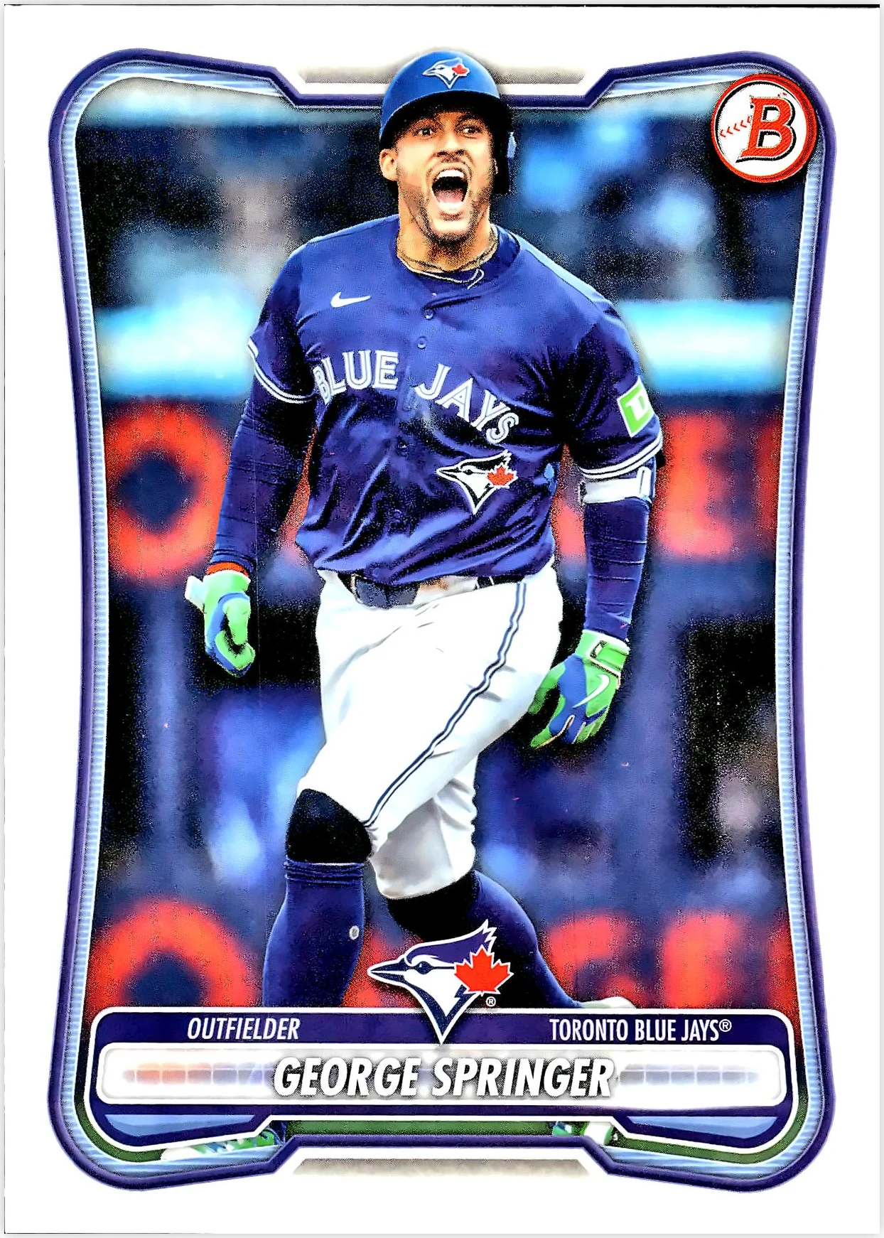 George Springer #95 2026 Baseball baseball card - Front