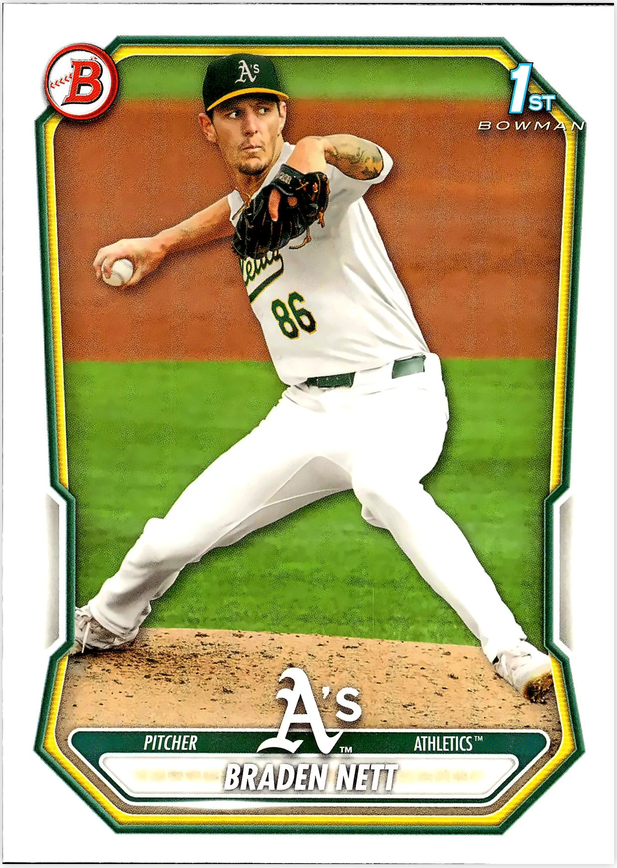 Braden Nett #BP-137 2026 Baseball baseball card - Front