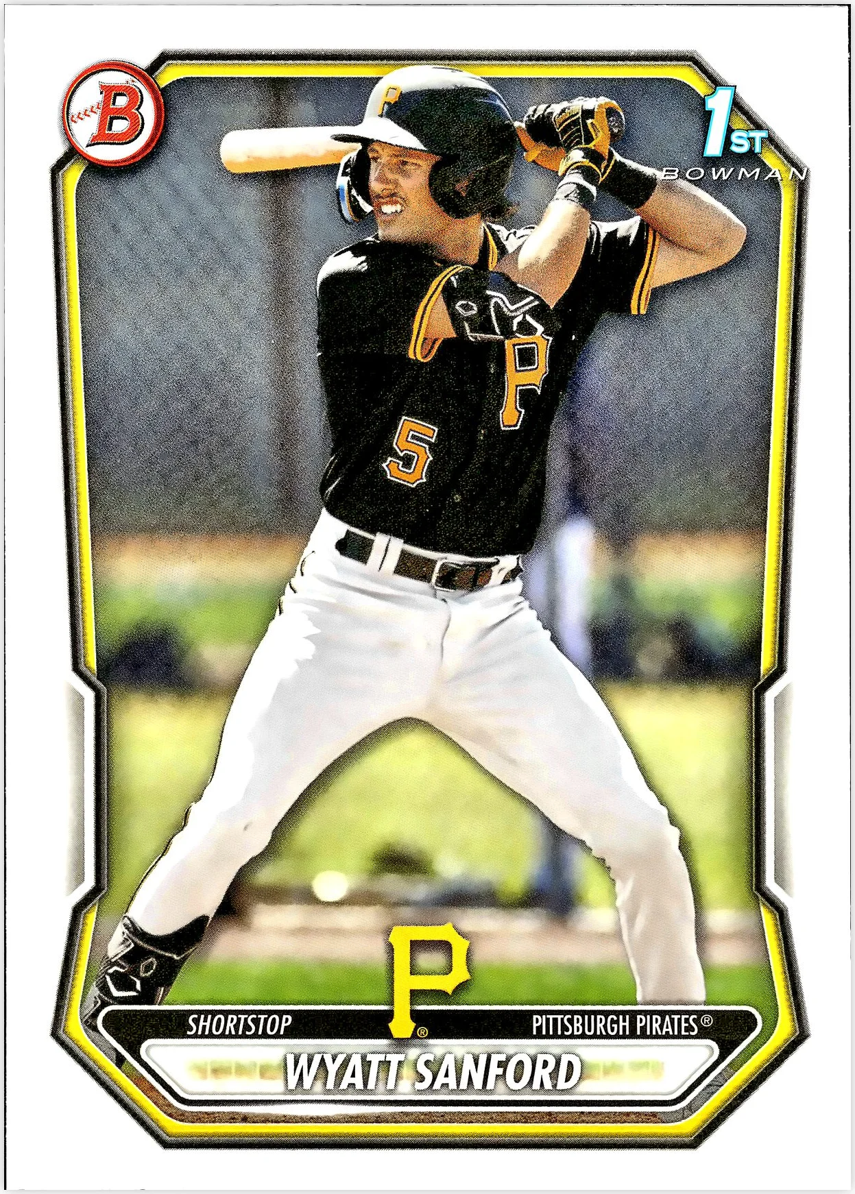 Wyatt Sanford #BP-66 2026 Baseball baseball card - Front