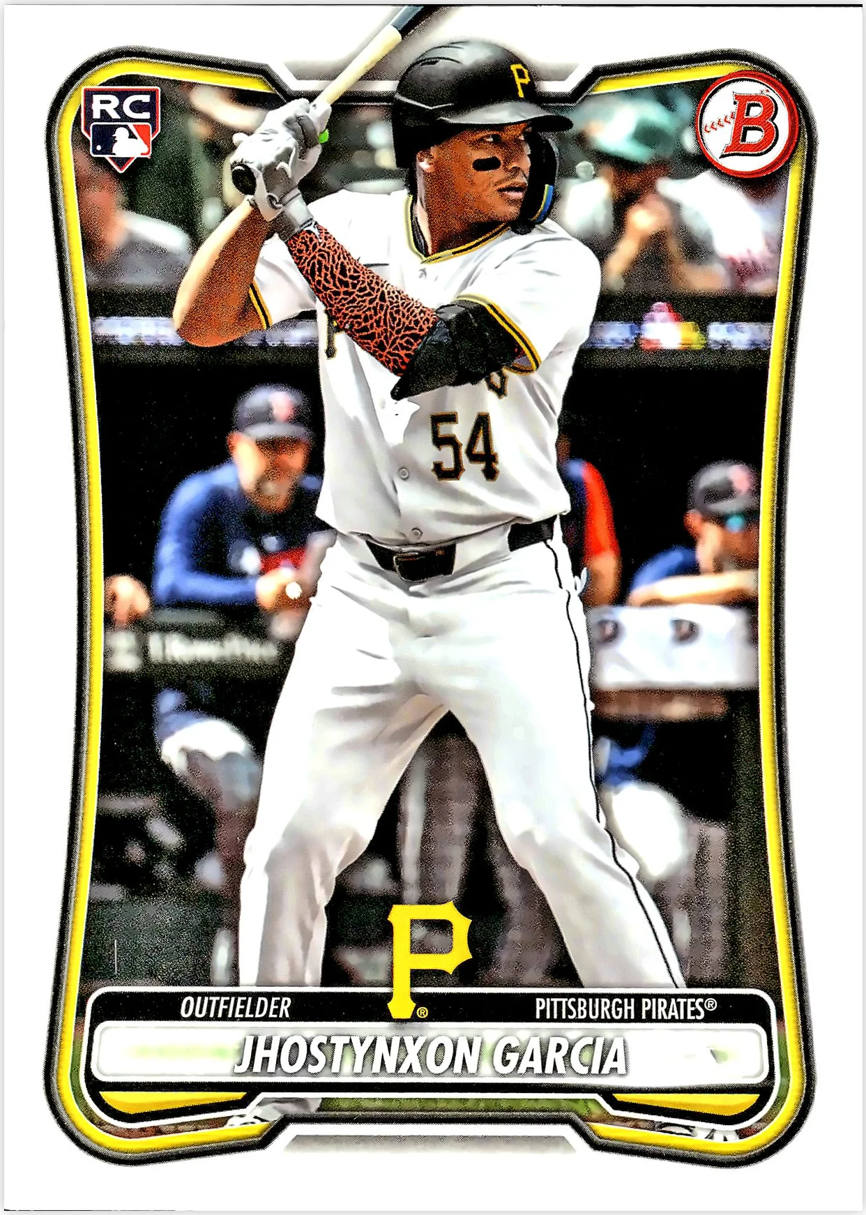Jhostynxon Garcia #12 Rookie Card 2026 Baseball baseball rookie card - Front