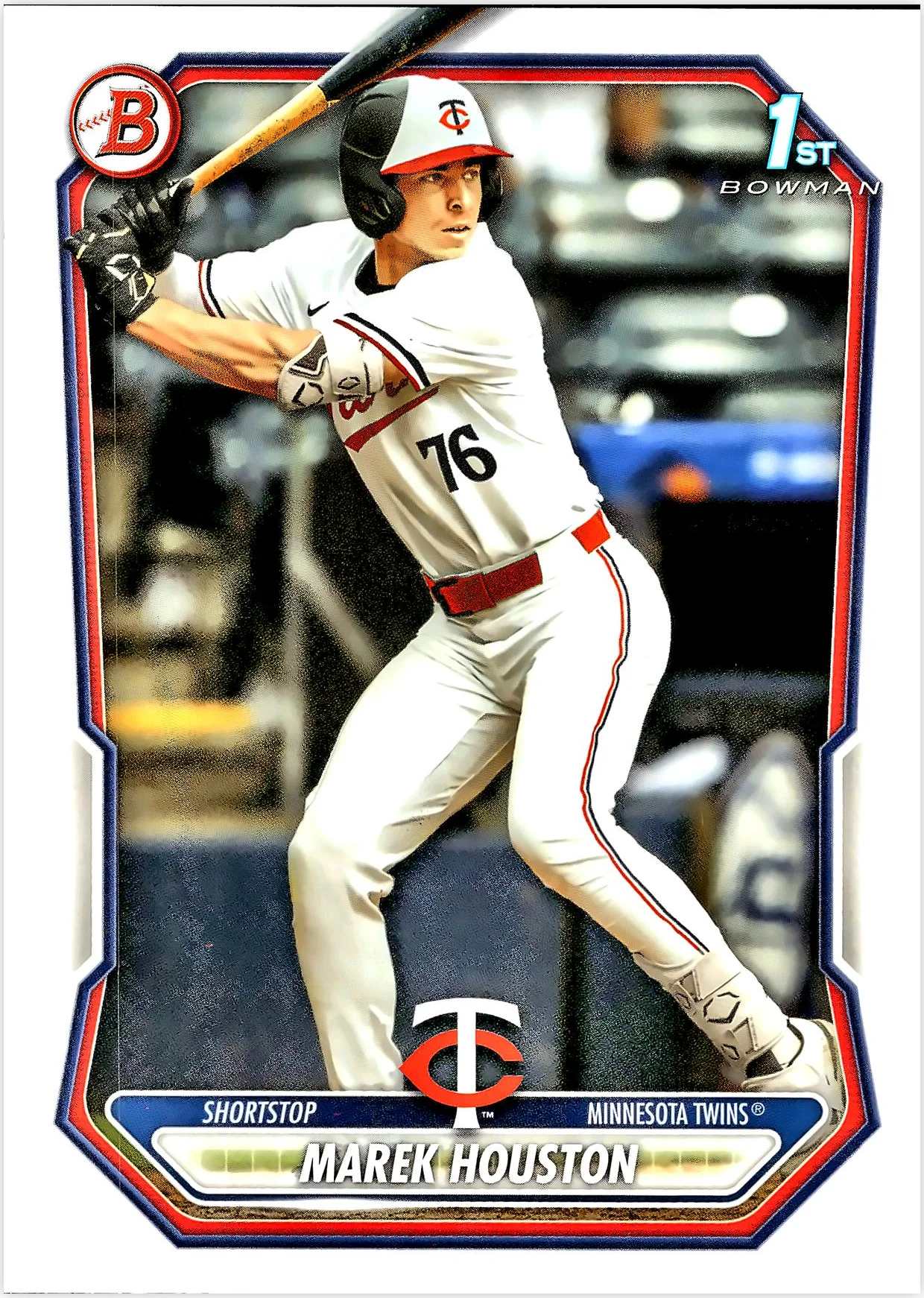 Marek Houston #BP-16 2026 Baseball baseball card - Front