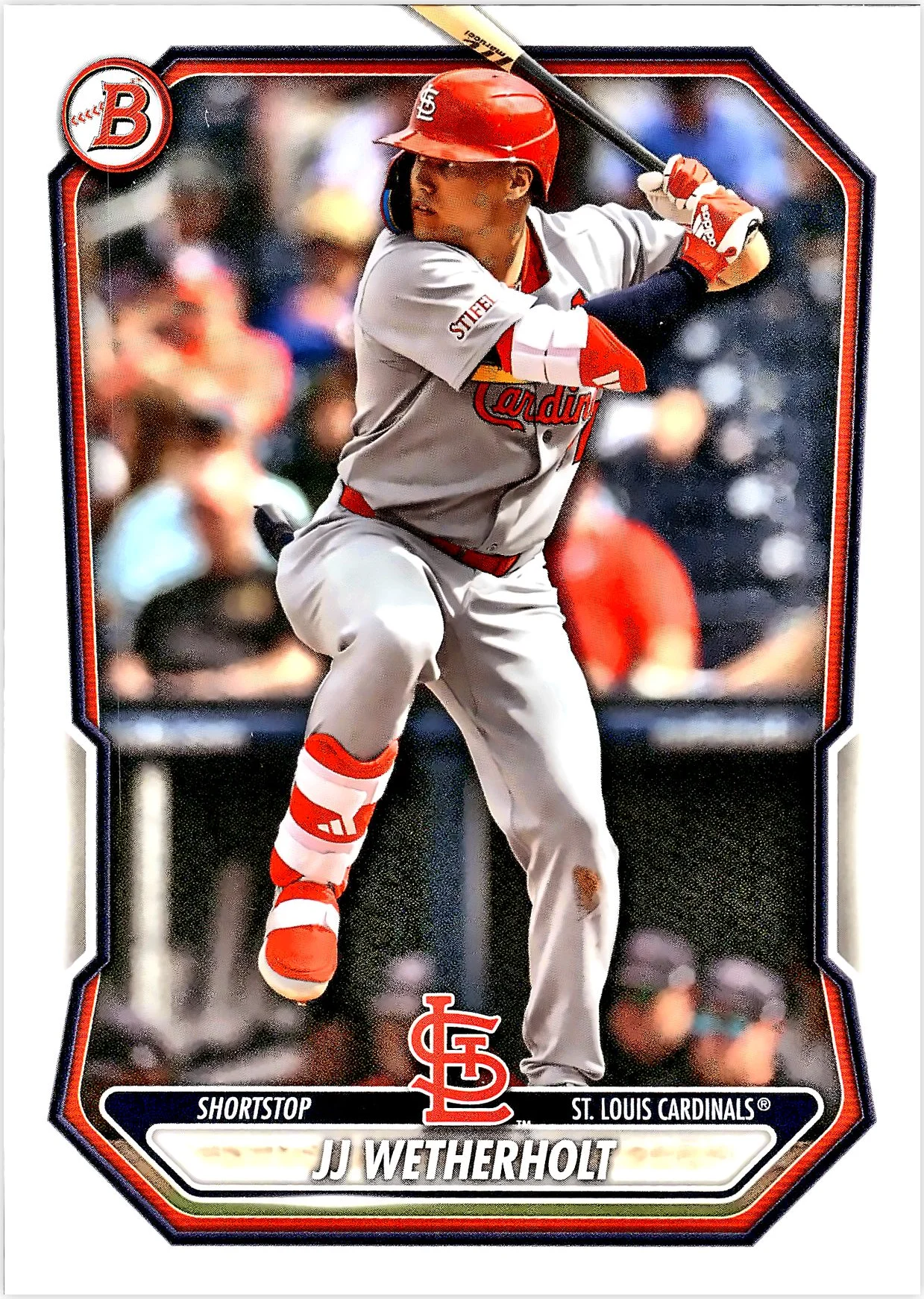 JJ Wetherholt #BP-115 2026 Baseball baseball card - Front