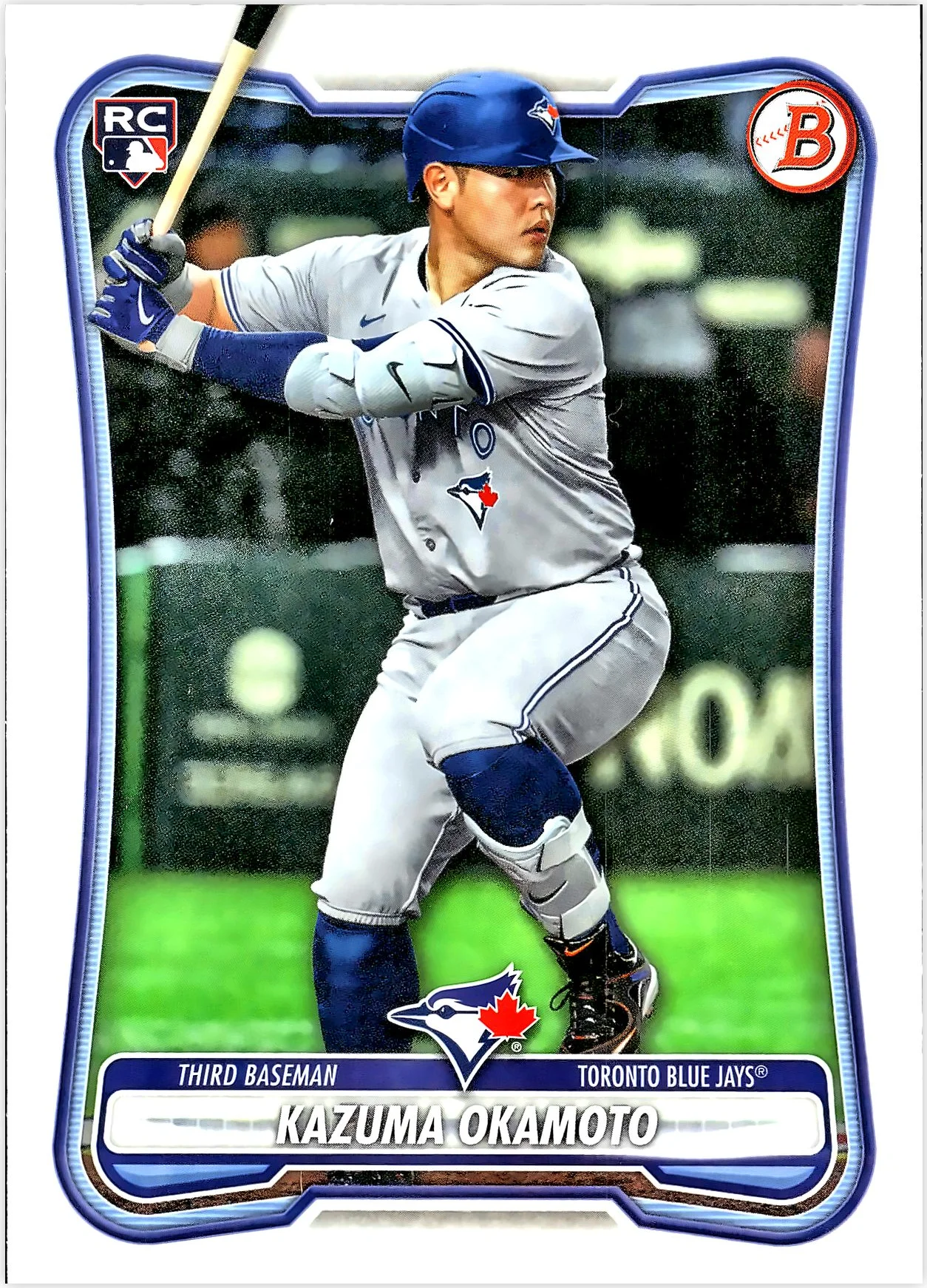 Kazuma Okamoto #28 Rookie Card 2026 Baseball baseball rookie card - Front