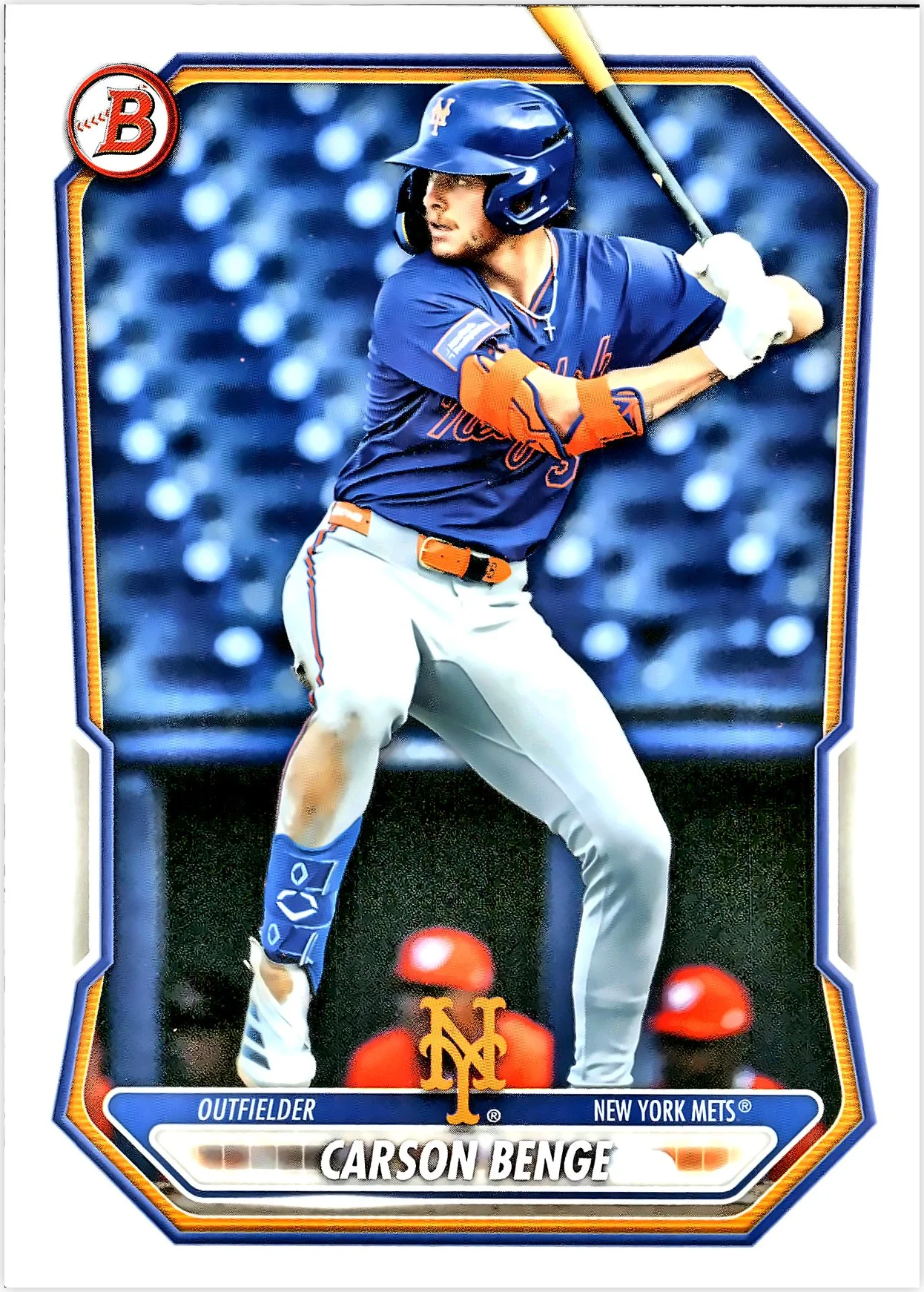 Carson Benge #BP-111 2026 Baseball baseball card - Front