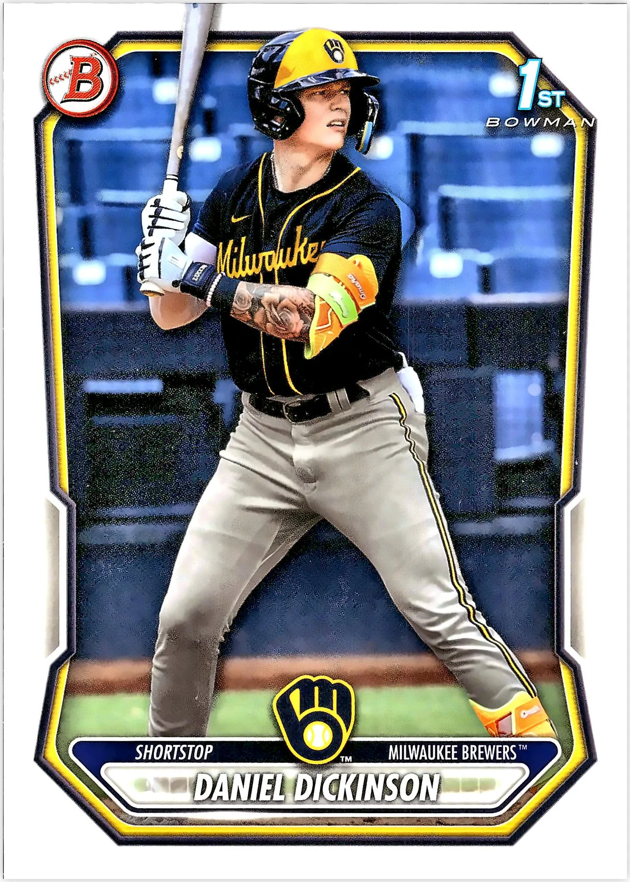 Daniel Dickinson #BP-50 2026 Baseball baseball card - Front