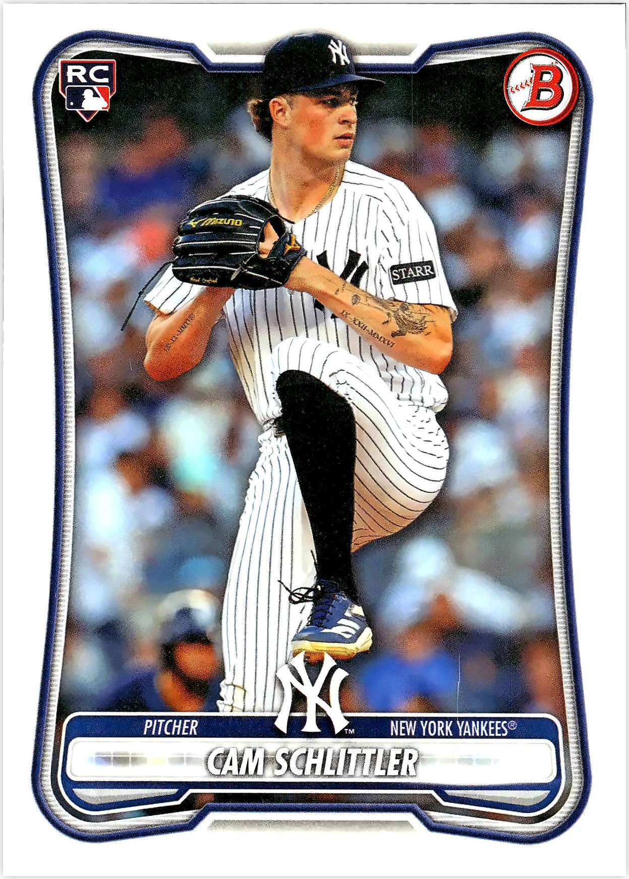 Cam Schlittler #53 Rookie Card 2026 Baseball baseball rookie card - Front