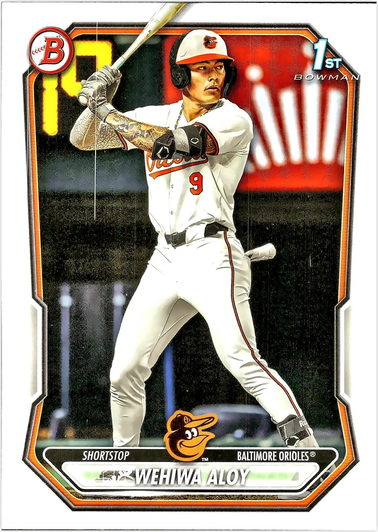 Wehiwa Aloy #BP-135 2026 Baseball baseball card - Front