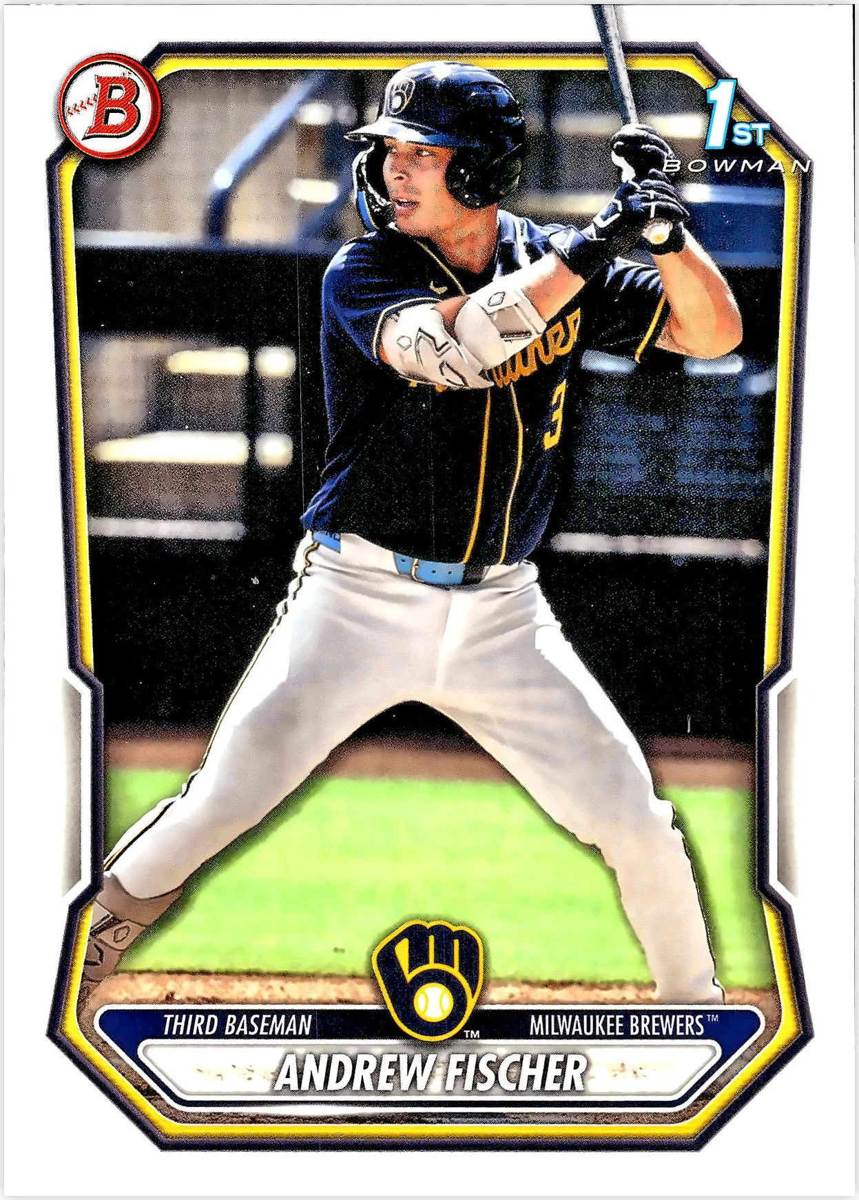 Andrew Fischer #BP-149 2026 Baseball baseball card - Front