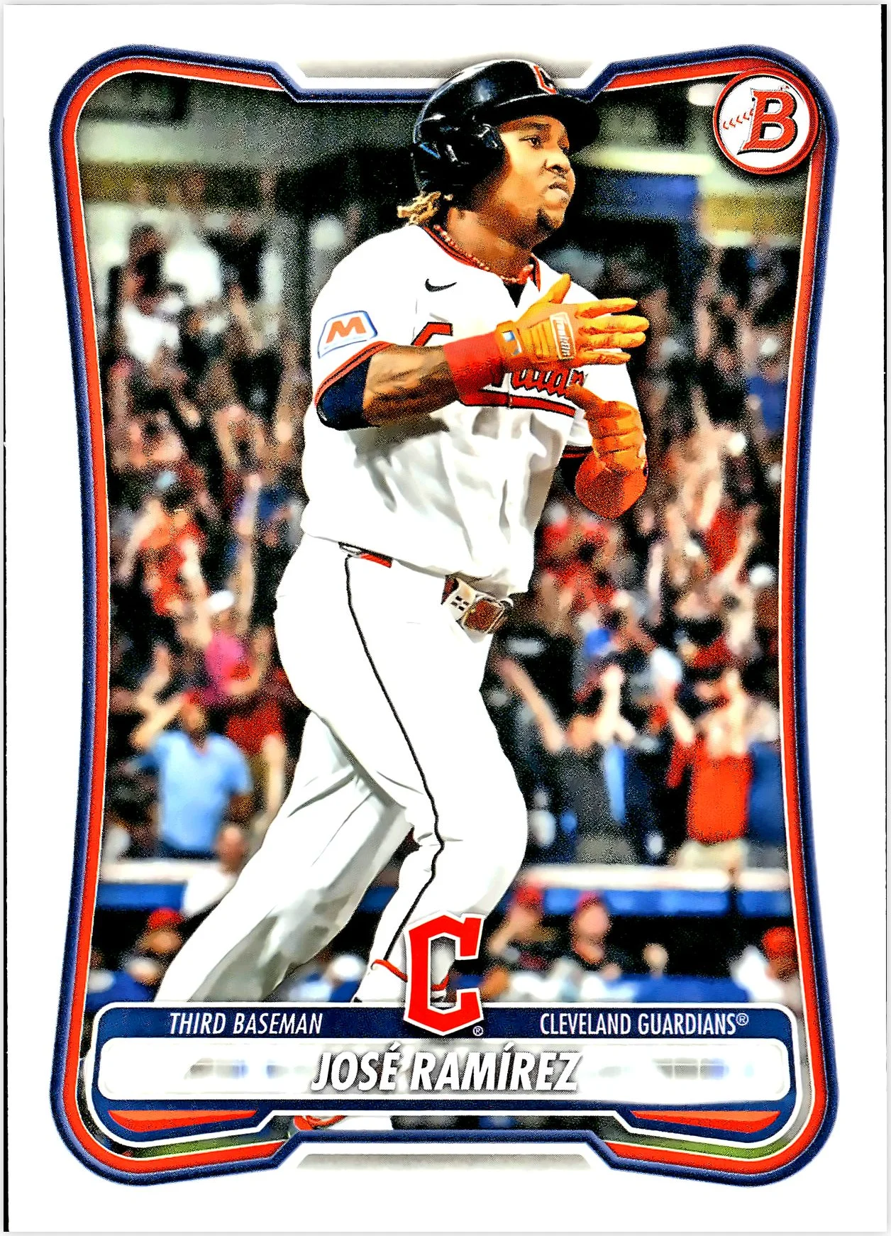 José Ramírez #77 2026 Baseball baseball card - Front