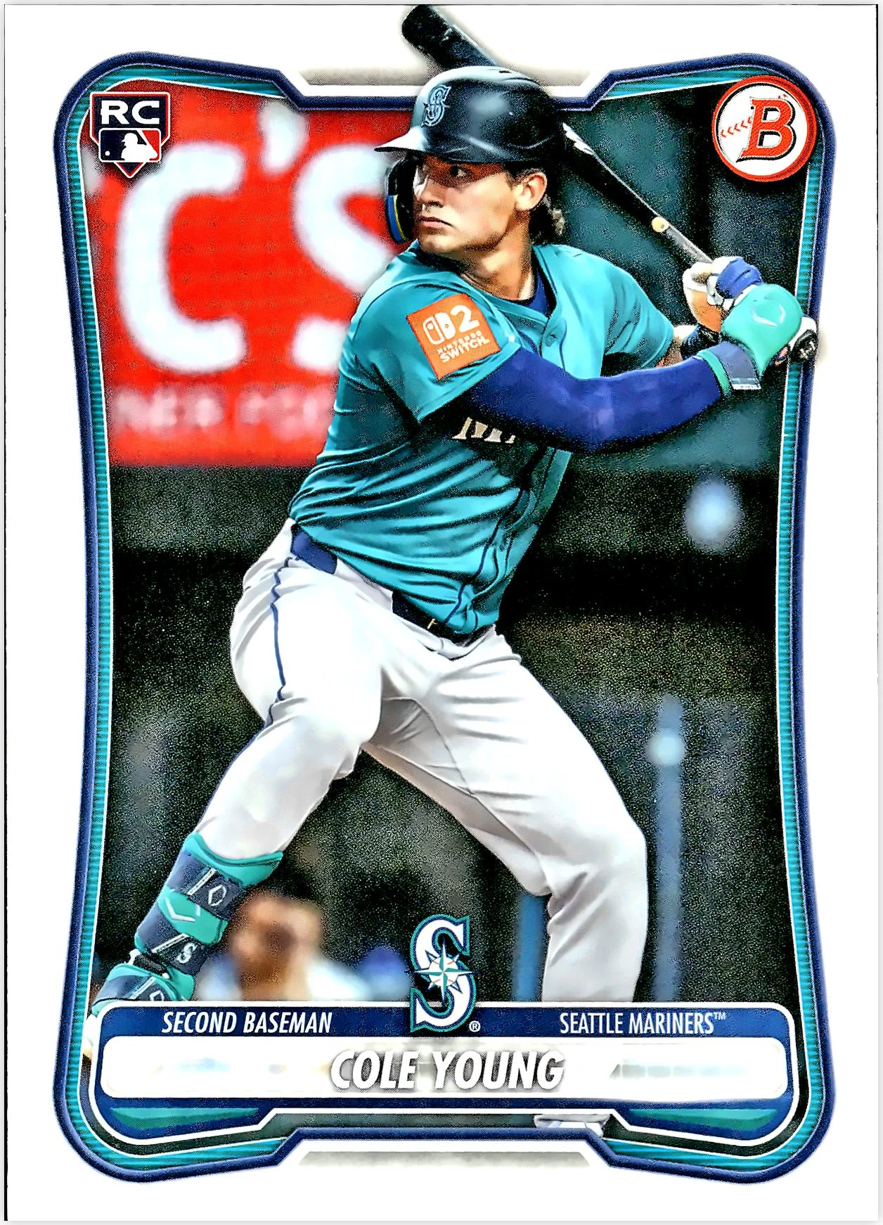 Cole Young #78 Rookie Card 2026 Baseball baseball rookie card - Front