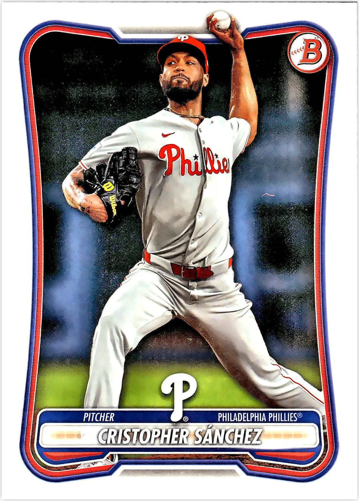 Cristopher Sánchez #55 2026 Baseball baseball card - Front