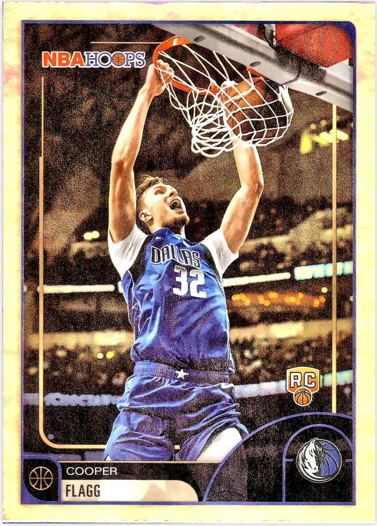 Cooper Flagg #35 Rookie Card 2026 NBA Hoops basketball rookie card - Front