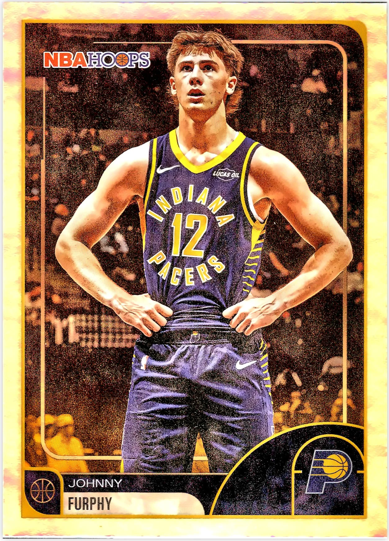 Johnny Furphy #209 Rookie Card 2026 NBA Hoops basketball rookie card - Front