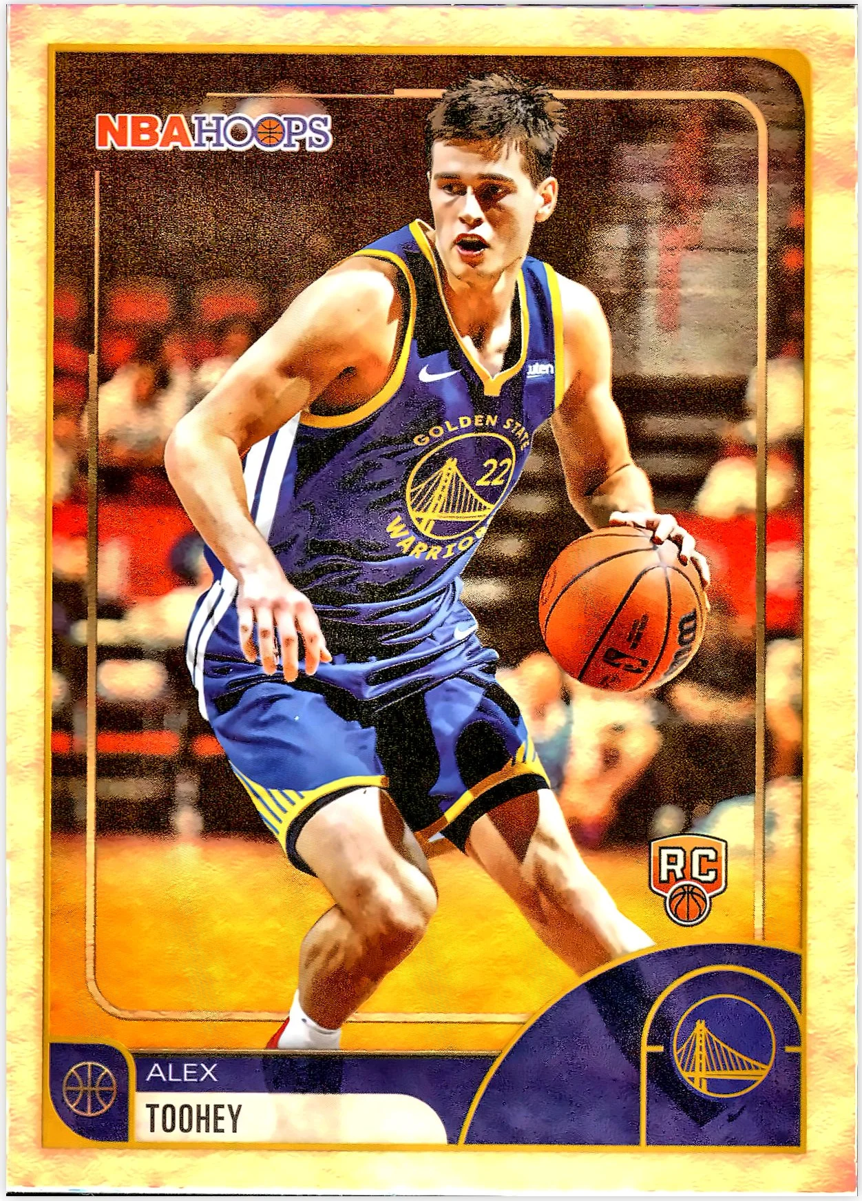 Alex Toohey #129 Rookie Card 2026 NBA Hoops basketball rookie card - Front