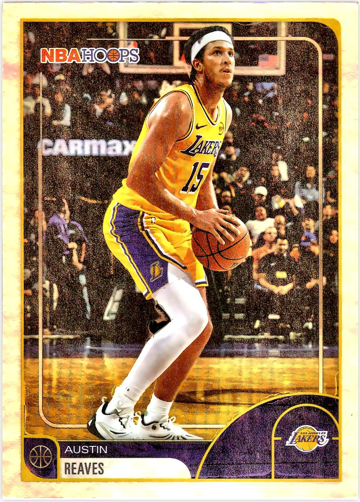 Austin Reaves #14 2026 NBA Hoops basketball card - Front