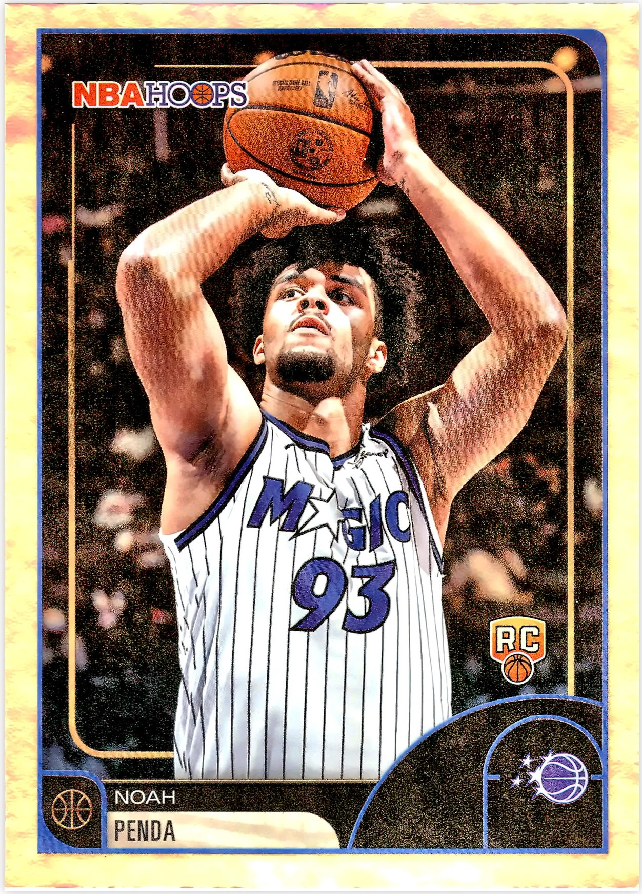 Noah Penda #132 Rookie Card 2026 NBA Hoops basketball rookie card - Front