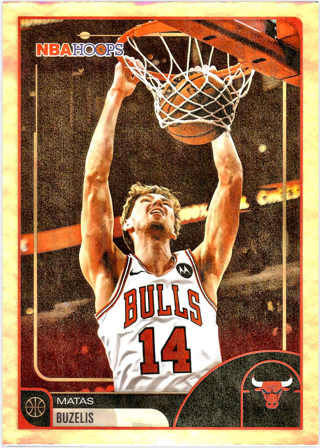 Matas Buzelis #156 Rookie Card 2026 NBA Hoops basketball rookie card - Front