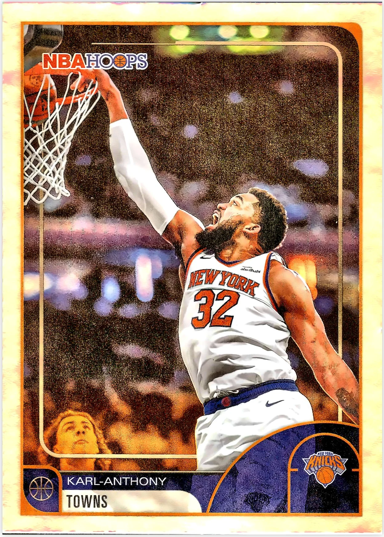 Karl-Anthony Towns #249 2026 NBA Hoops basketball card - Front