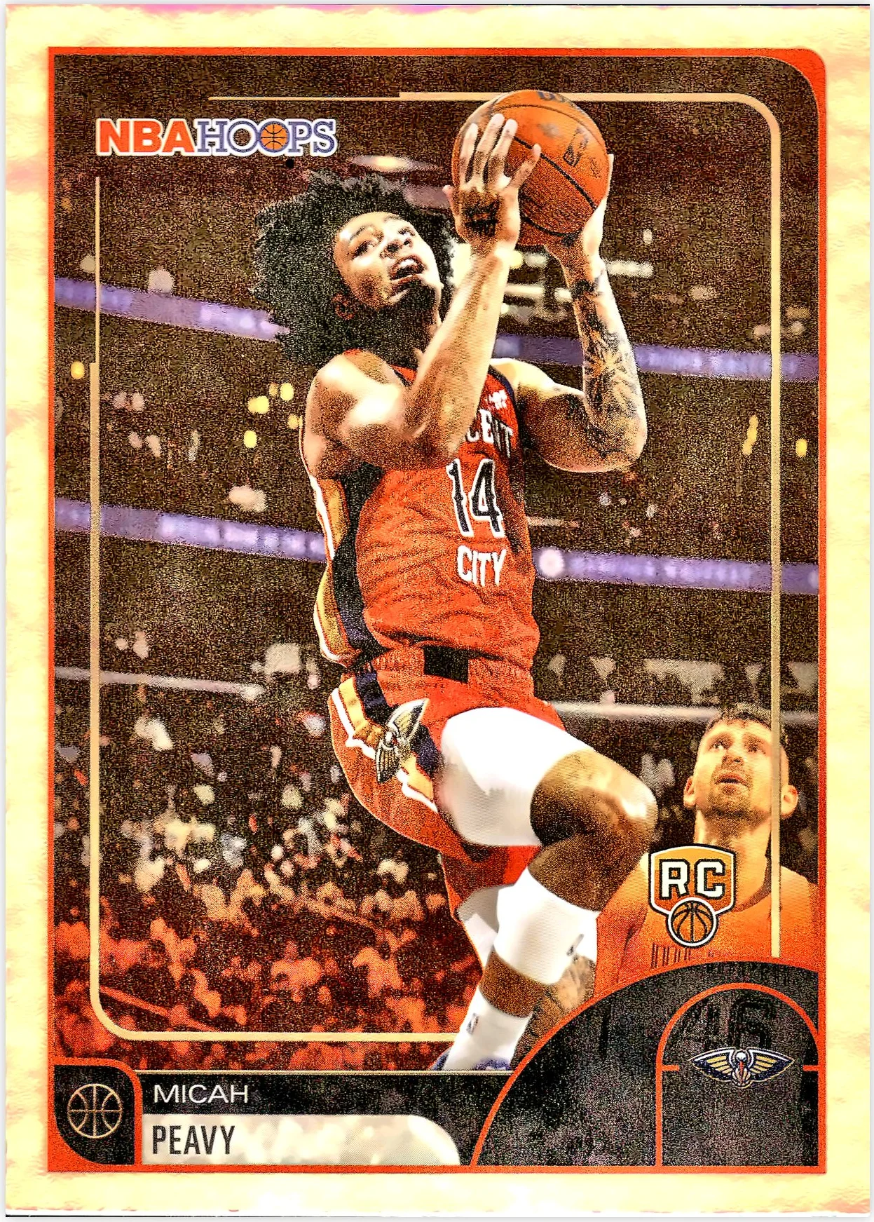 Micah Peavy #229 Rookie Card 2026 NBA Hoops basketball rookie card - Front