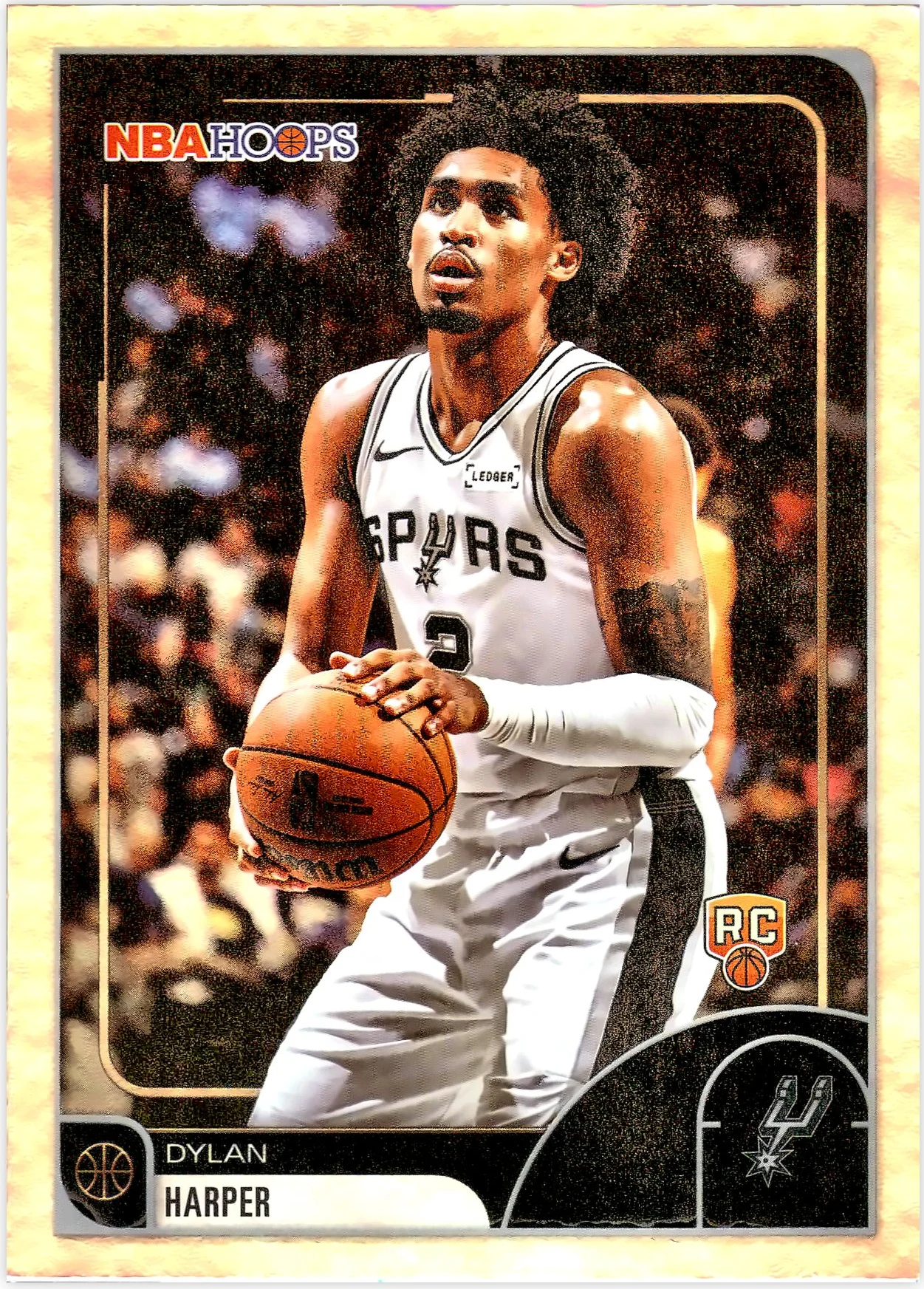 Dylan Harper #7 Rookie Card 2026 NBA Hoops basketball rookie card - Front