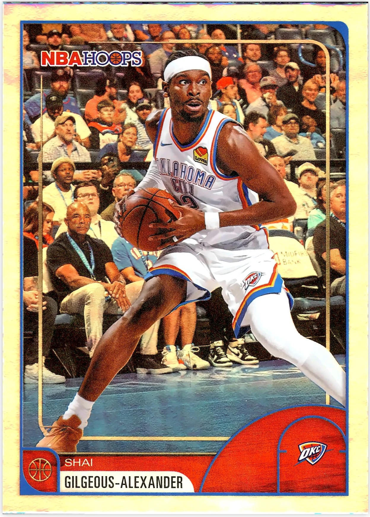 Shai Gilgeous-Alexander #86 2026 NBA Hoops basketball card - Front
