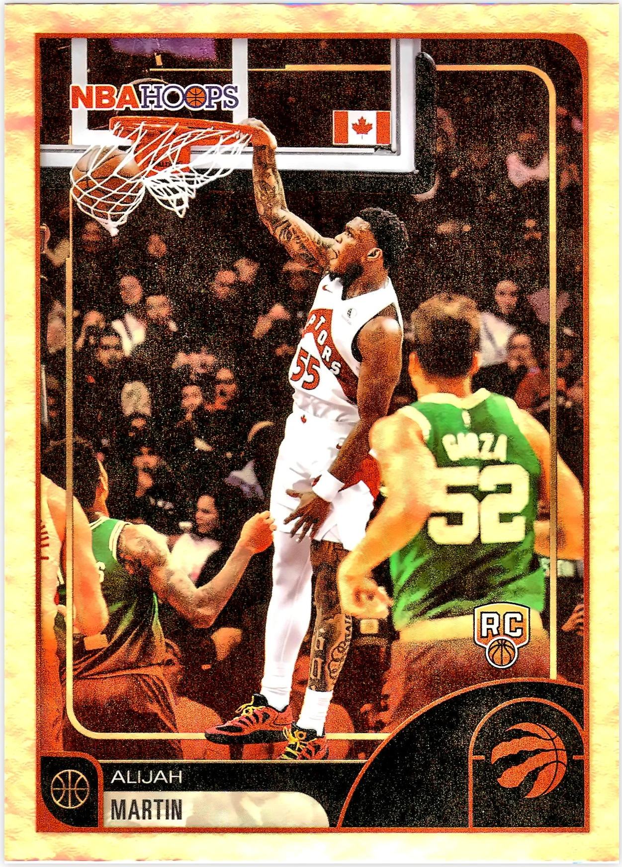 Alijah Martin #32 Rookie Card 2026 NBA Hoops basketball rookie card - Front