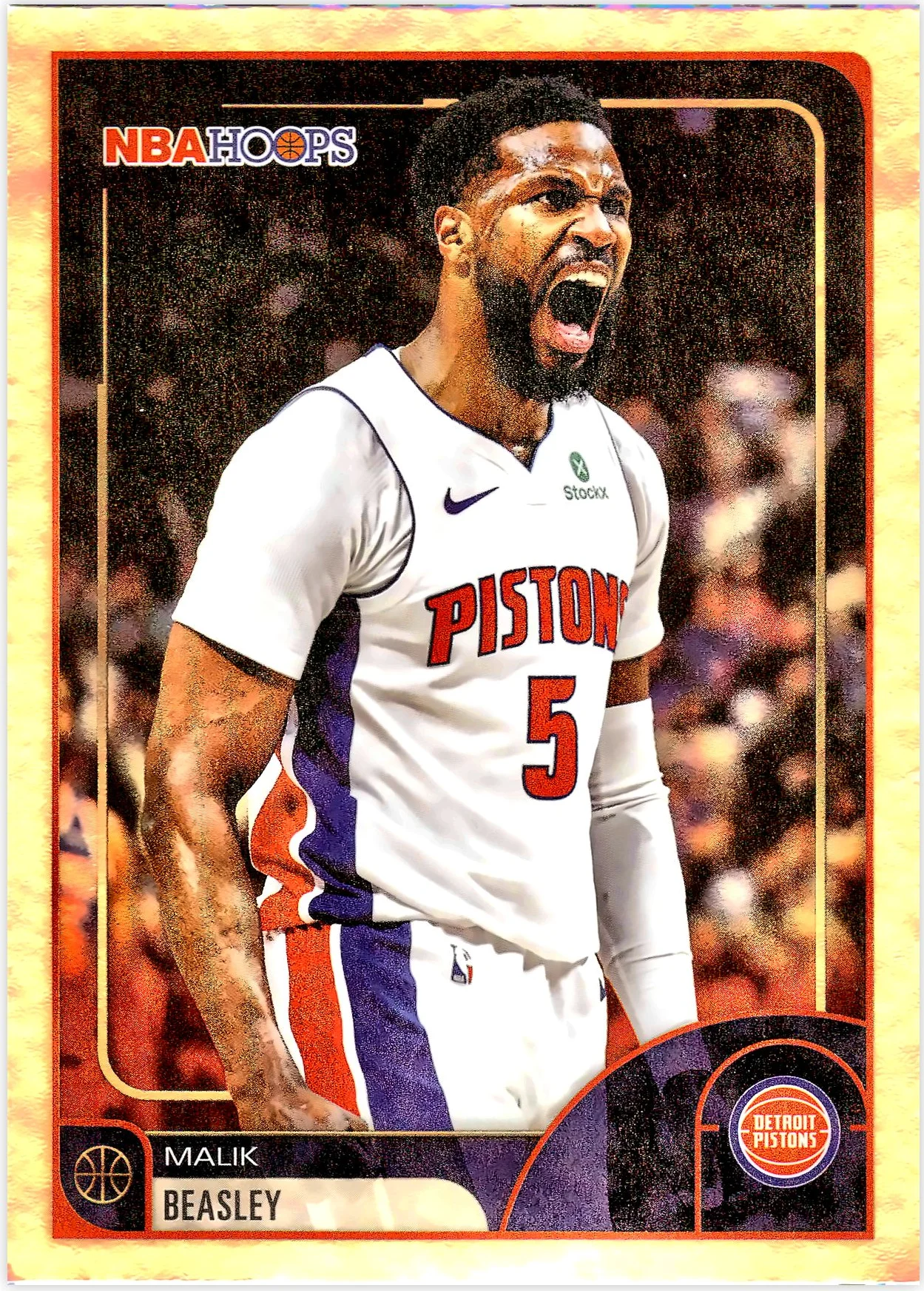 Malik Beasley #16 2026 NBA Hoops basketball card - Front