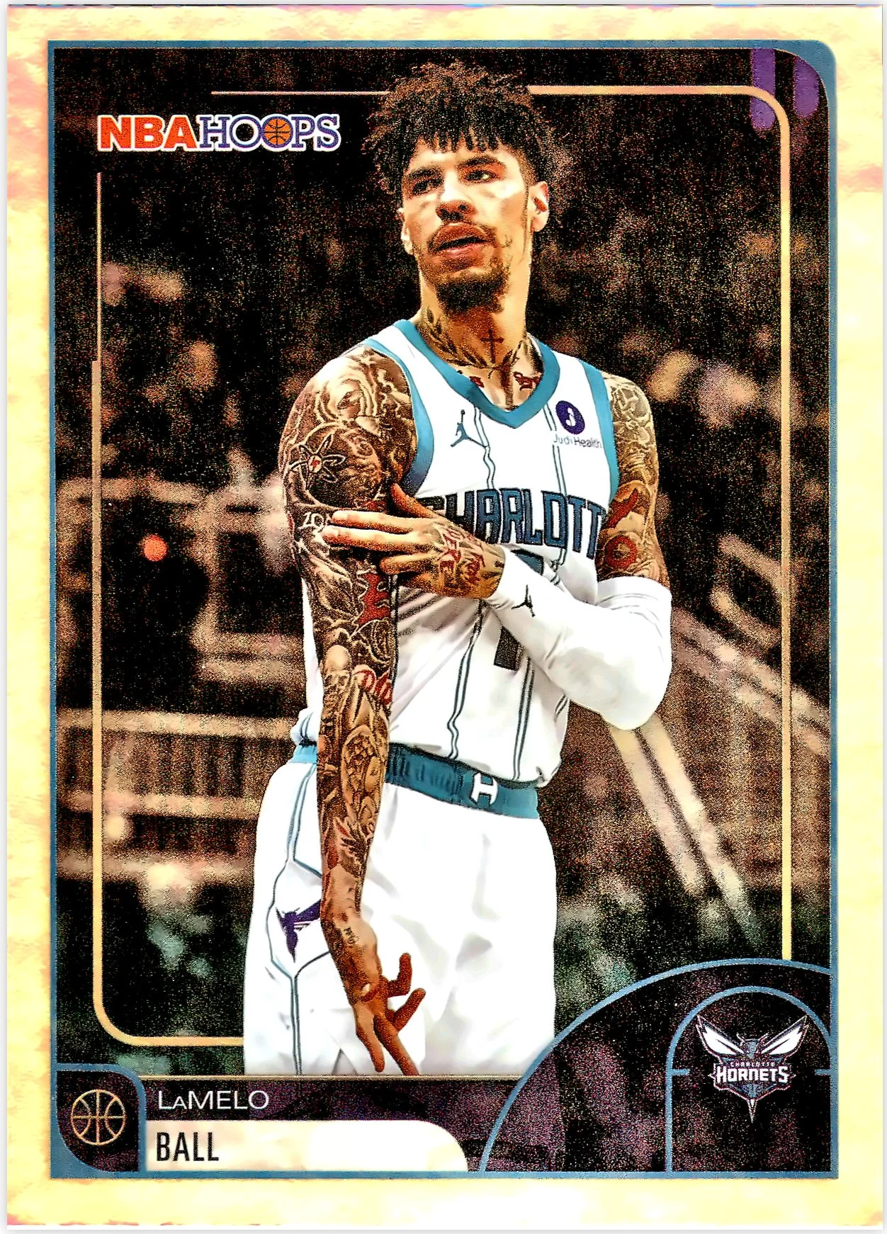 LaMelo Ball #185 2026 NBA Hoops basketball card - Front