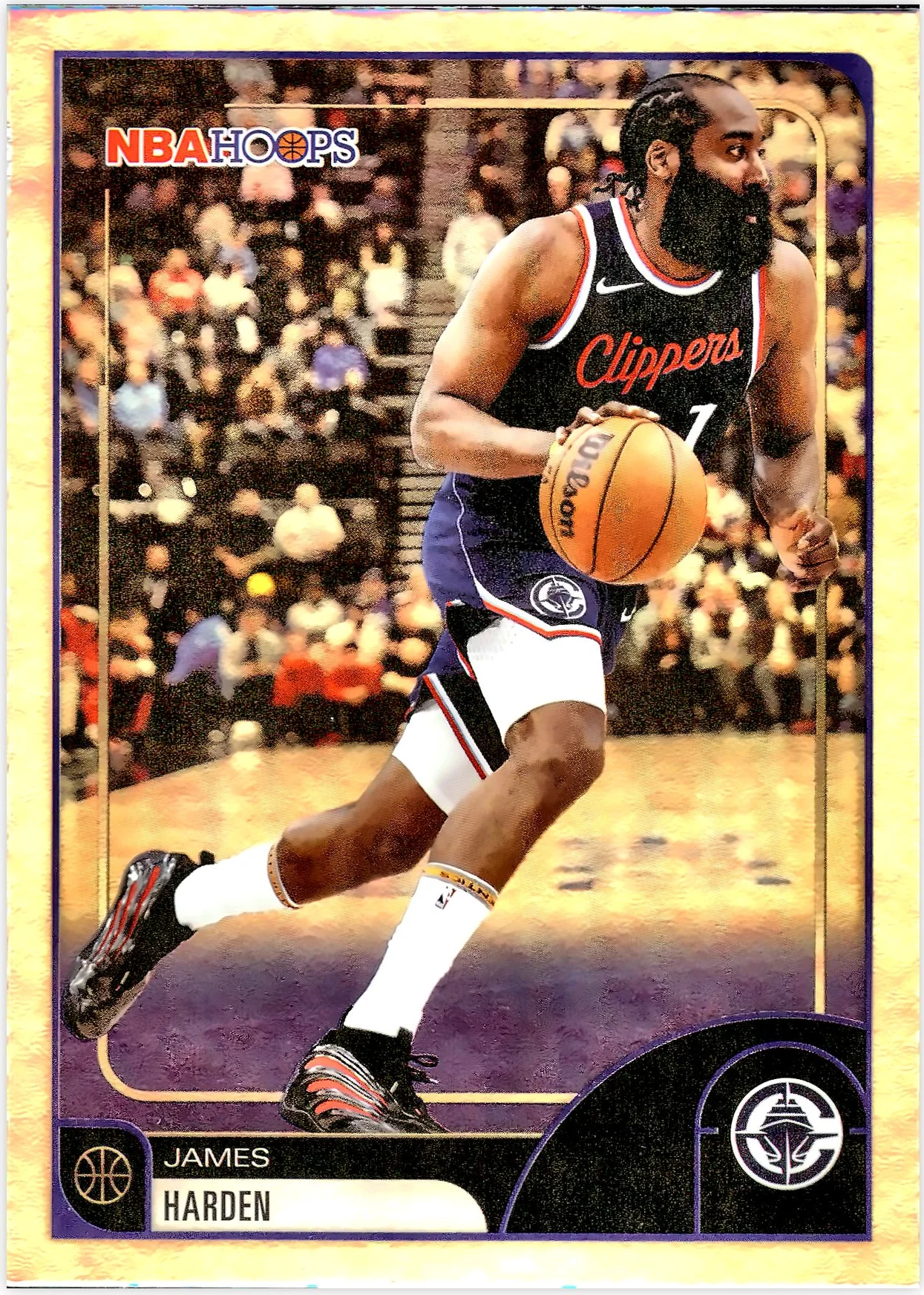 James Harden #71 2026 NBA Hoops basketball card - Front