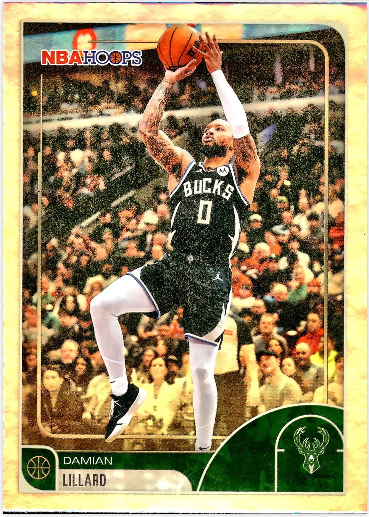 Damian Lillard #136 2026 NBA Hoops basketball card - Front